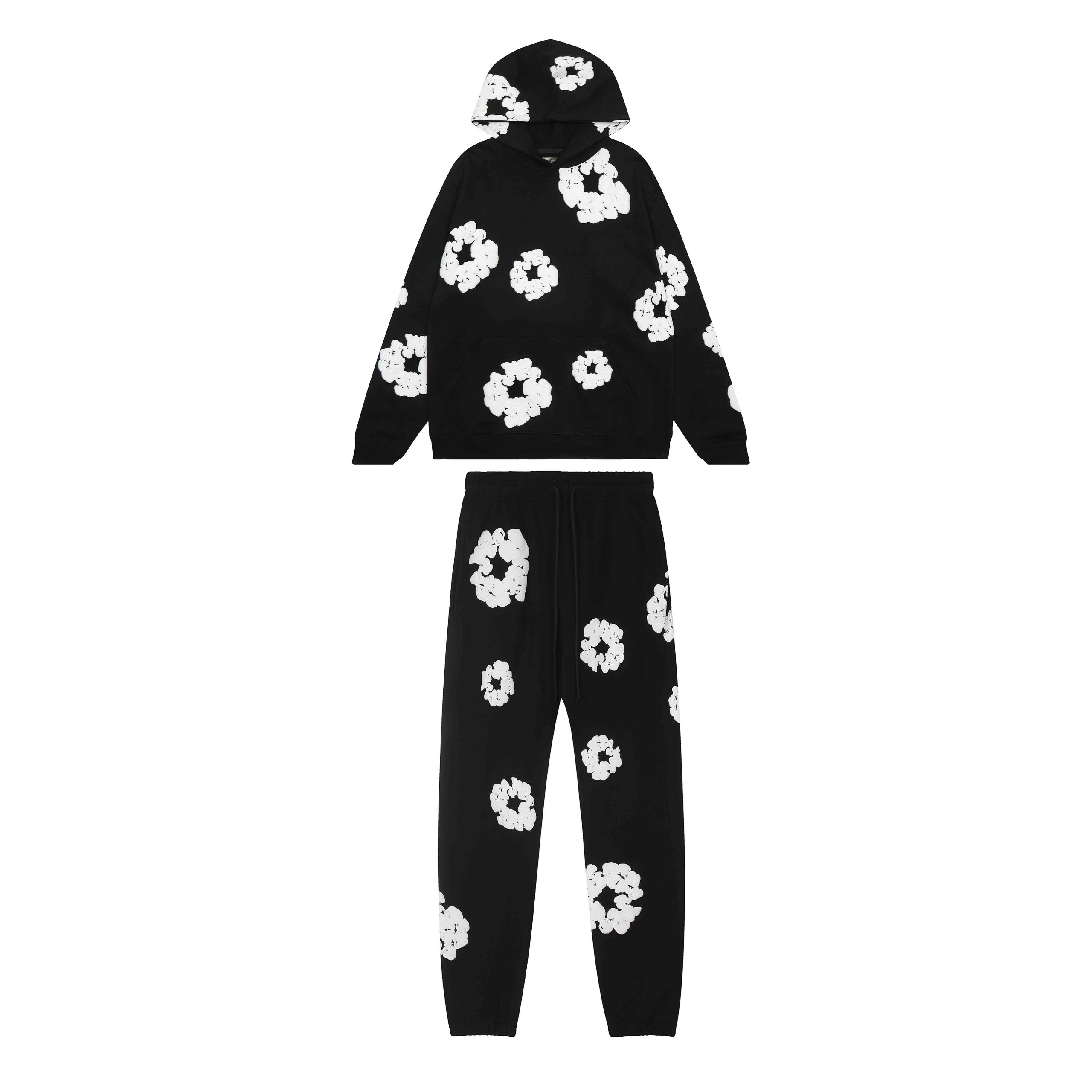 Denim Tears The Cotton Wreath Tracksuit Black