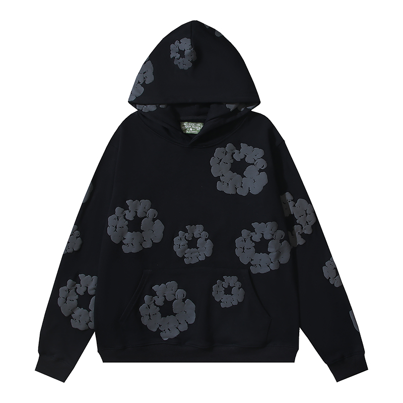 Denim Tears The Cotton Wreath Sweatshirt Black Monochrome