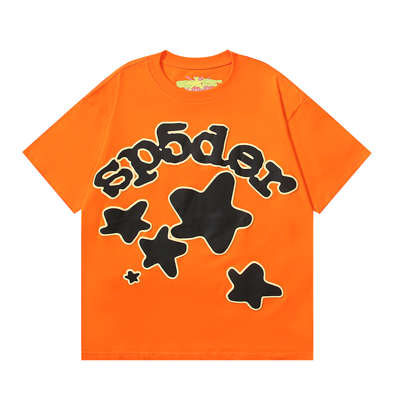 Sp5der Beluga T-Shirt Orange TOP0057