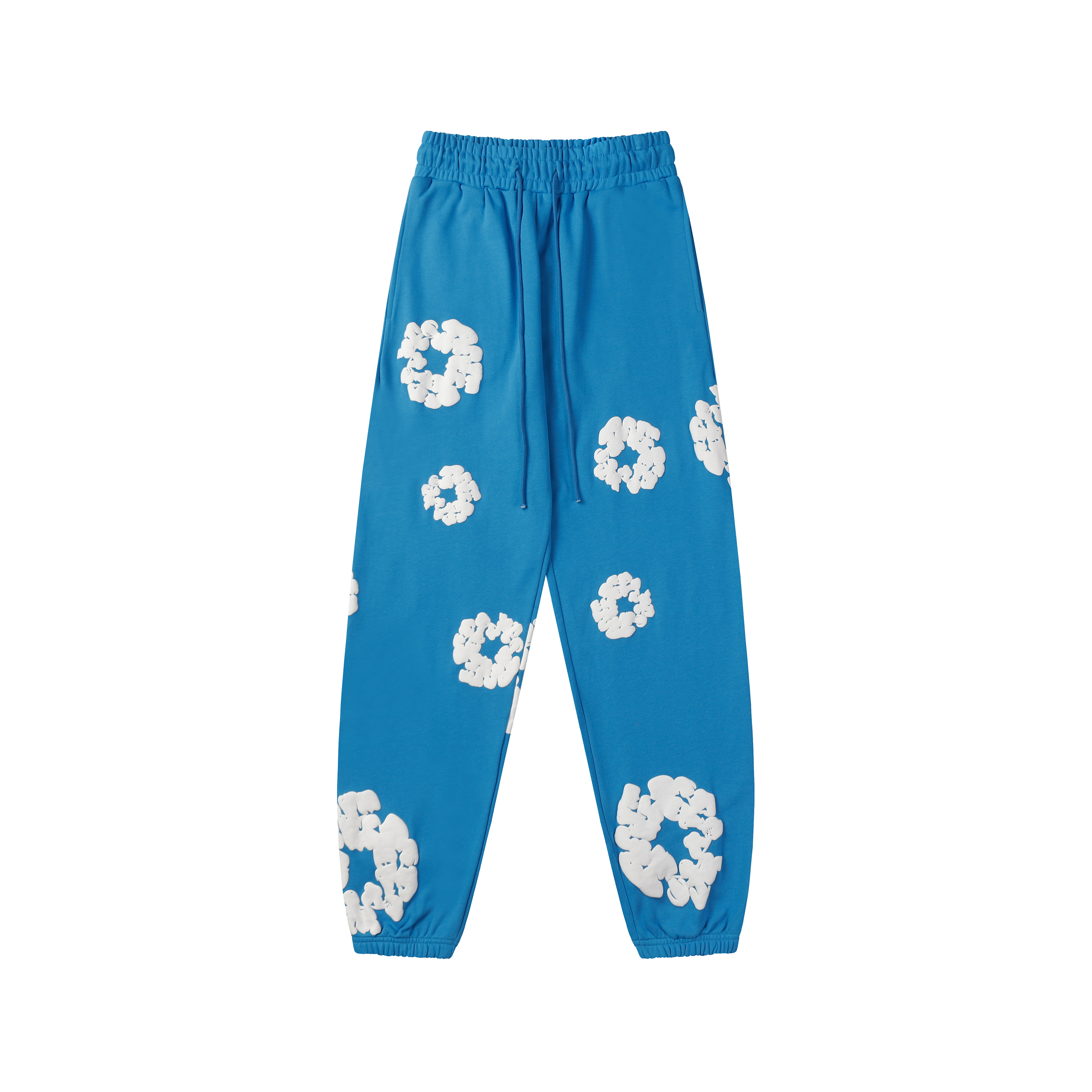Denim Tears The Cotton Wreath Sweatpants Lake Blue