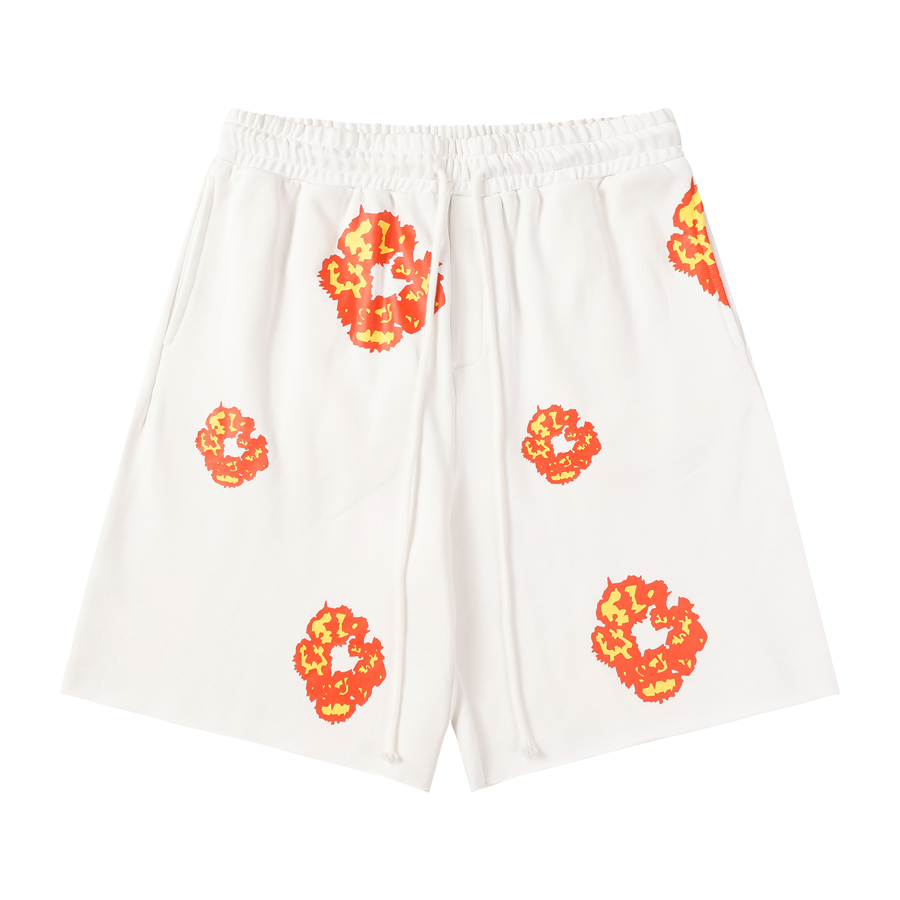 Denim Tears x Offset The Cotton Wreath Shorts White
