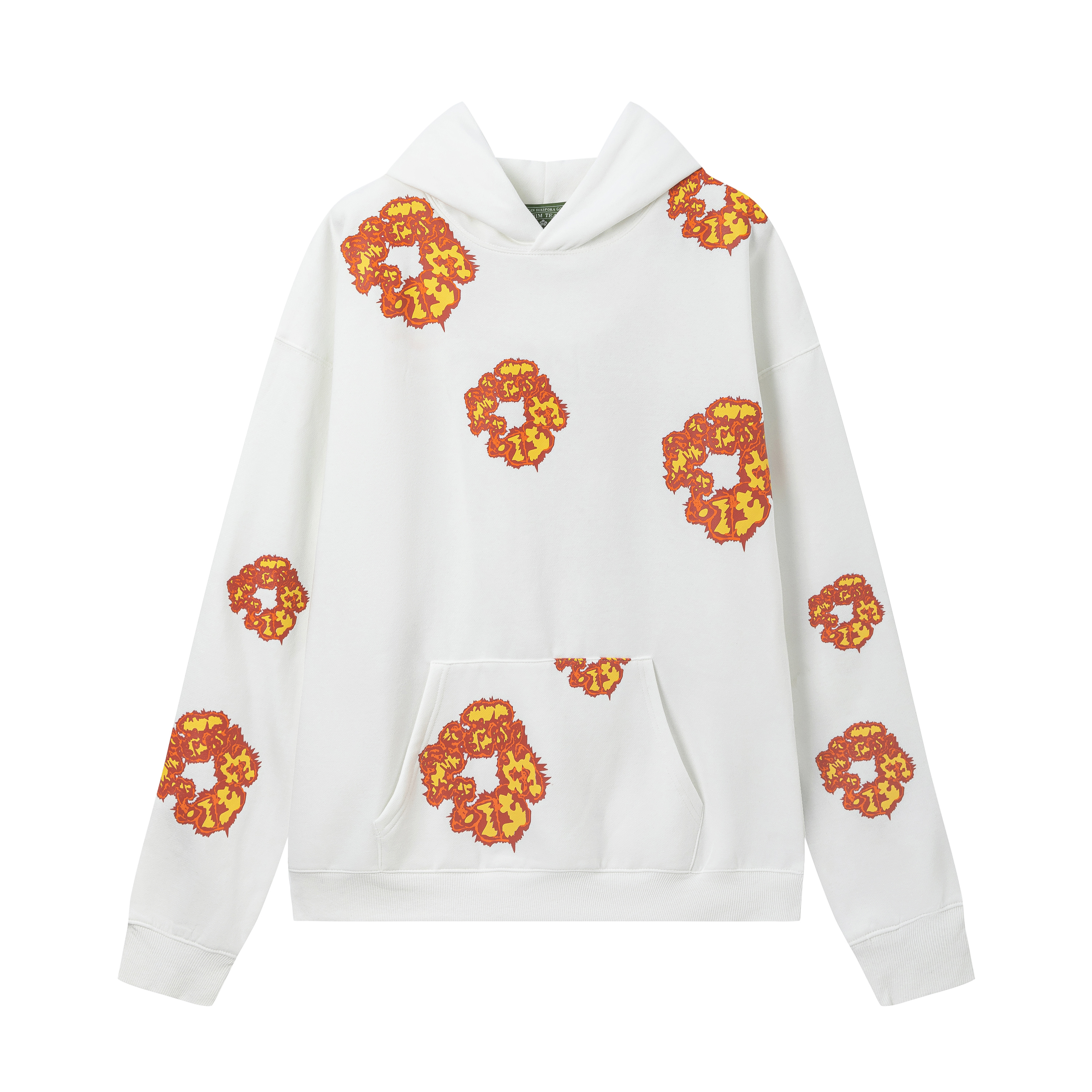 Denim Tears x Offset Wreath Hoodie White