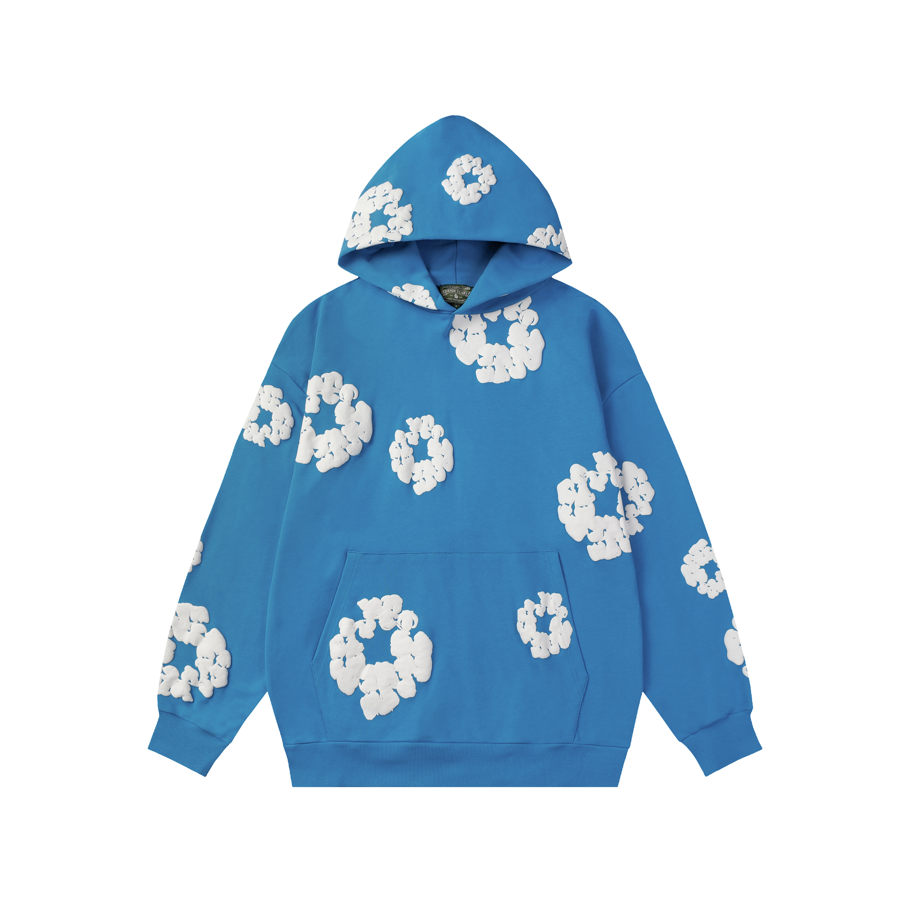 Denim Tears The Cotton Wreath Sweatshirt Lake Blue
