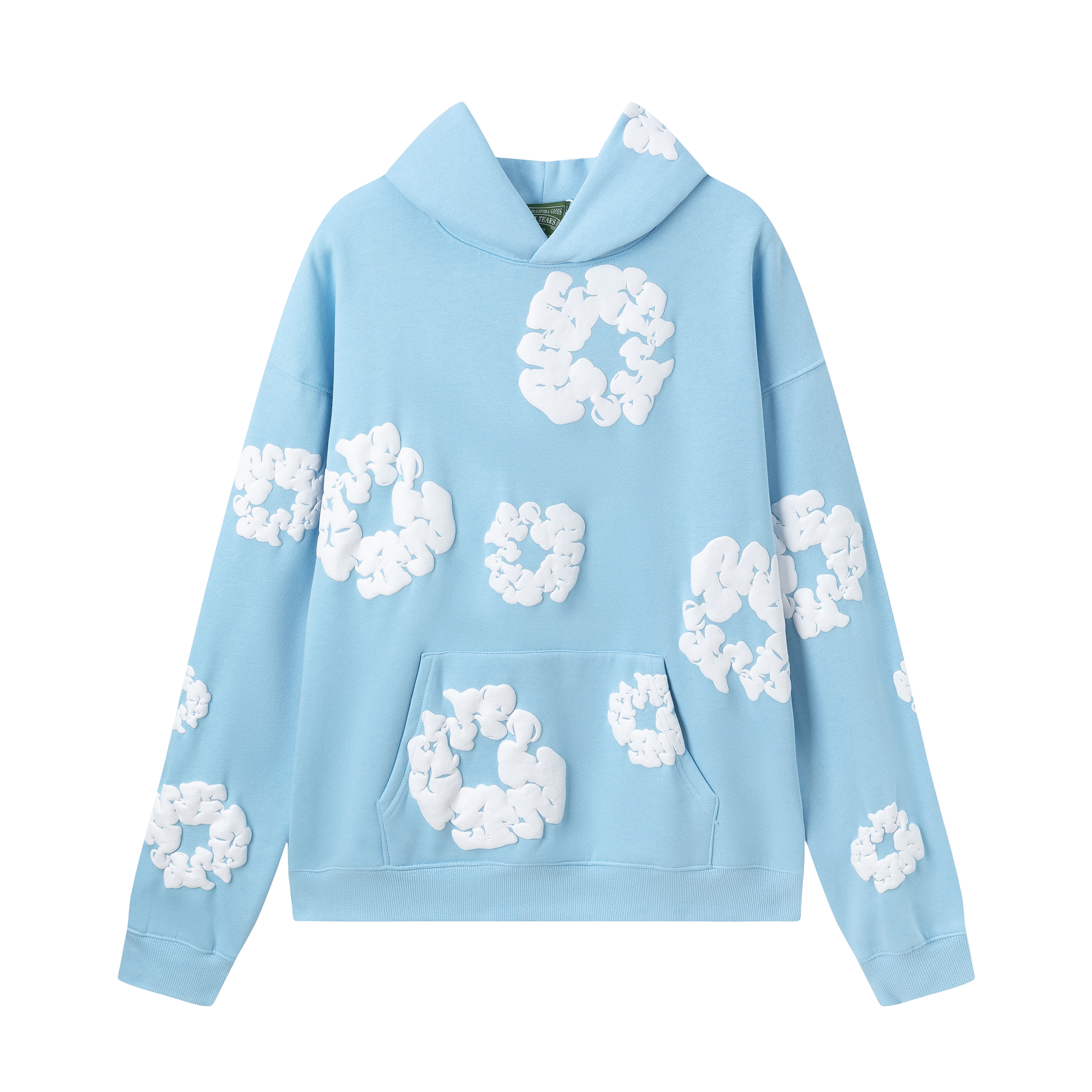 Denim Tears The Cotton Wreath Sweatshirt Sky Blue