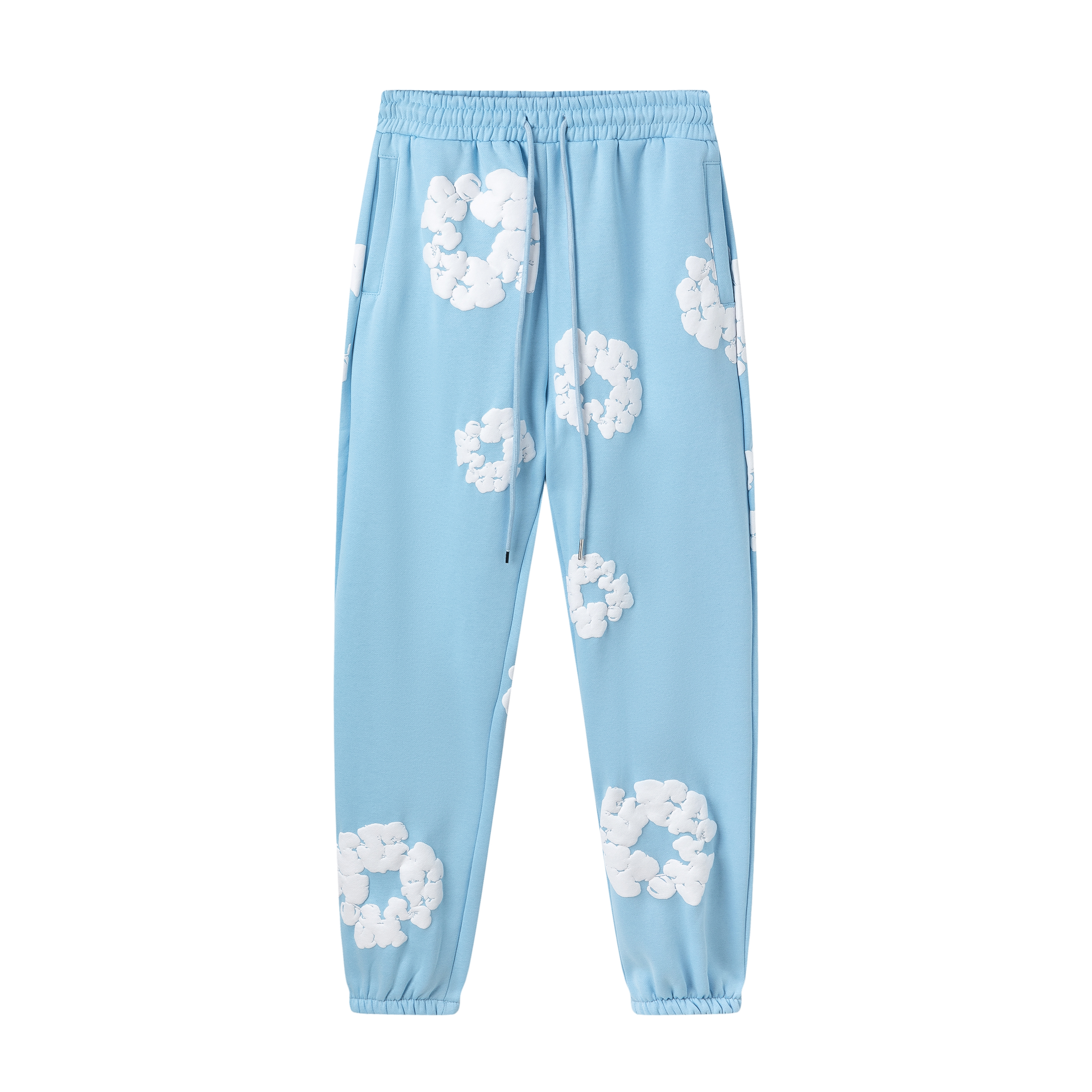Denim Tears The Cotton Wreath Sweatpants Sky Blue