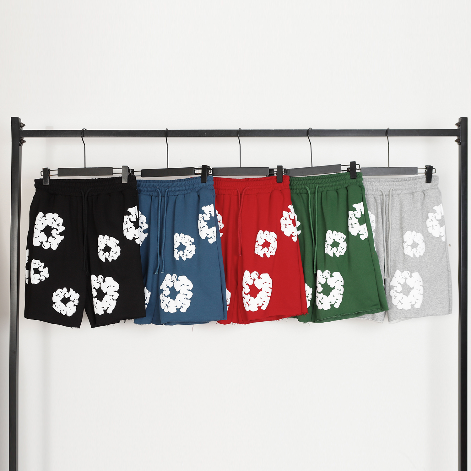 Denim Tears The Cotton Wreath Shorts Green