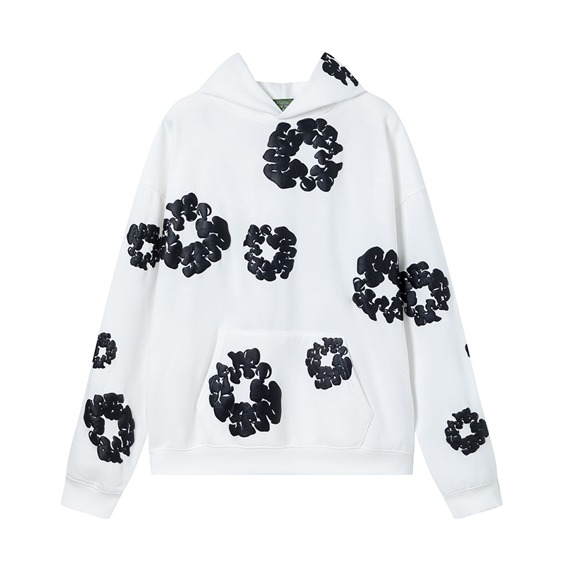 Denim Tears The Cotton Wreath Sweatshirt White Black