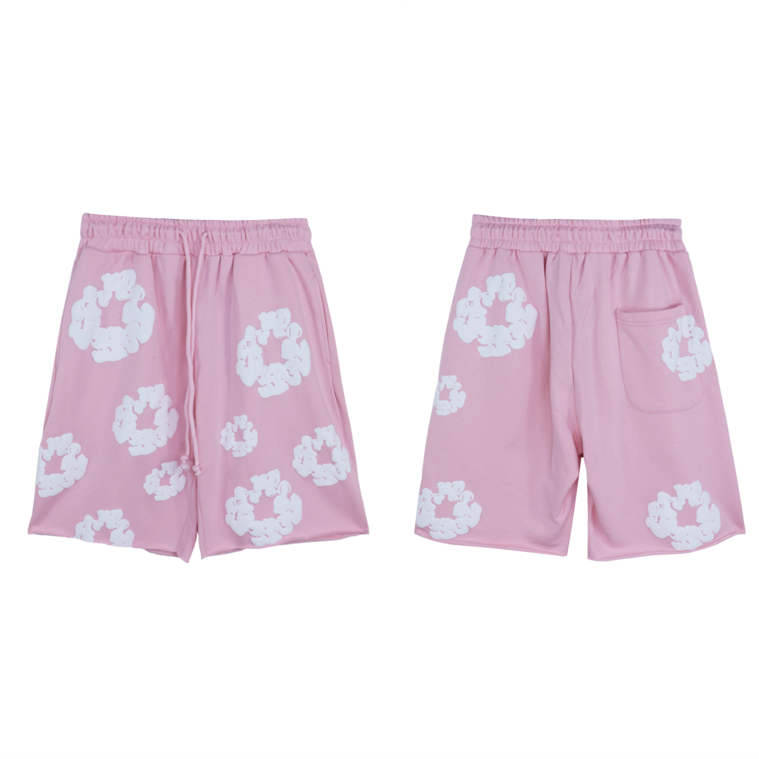Denim Tears The Cotton Wreath Shorts Pink
