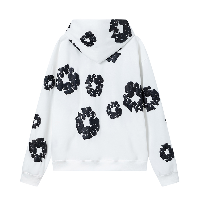 Denim Tears The Cotton Wreath Sweatshirt White Black