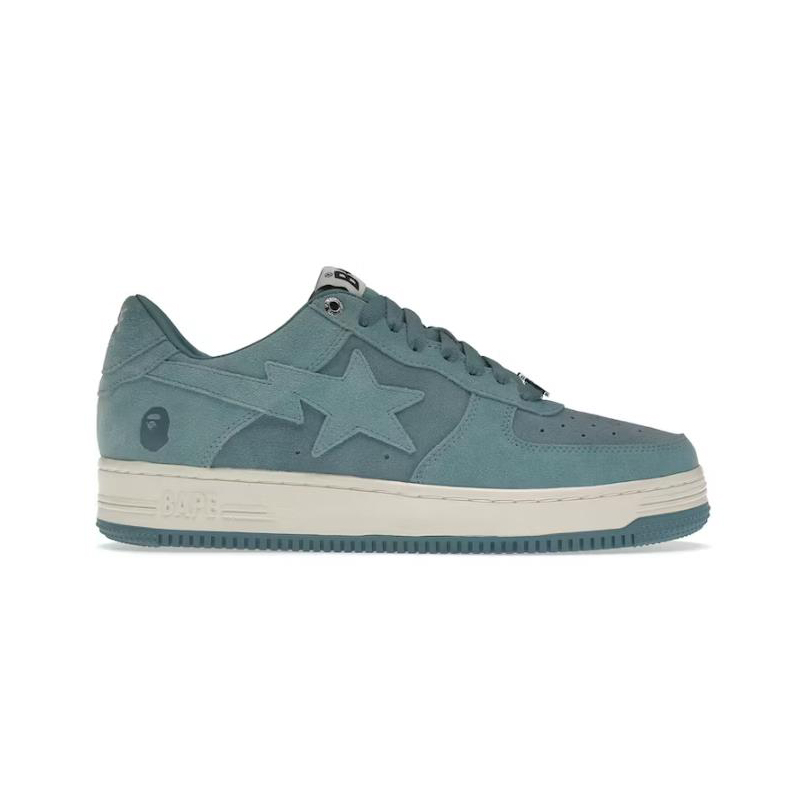 A Bathing Ape Bape Sta Blue Suede