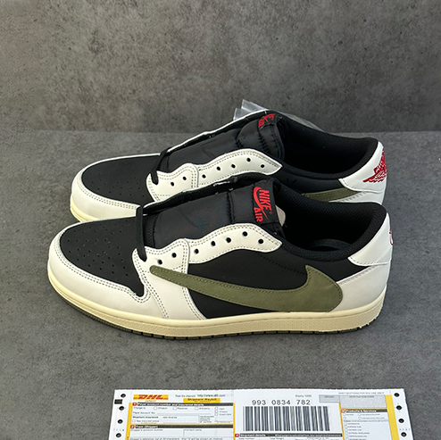 Jordan 1 Retro Low OG SP Travis Scott Olive