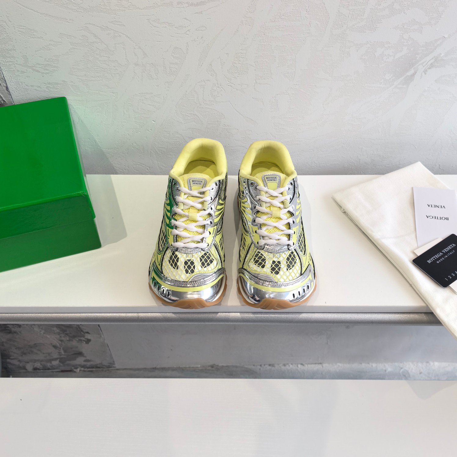 Bottega Veneta Orbit Yellow