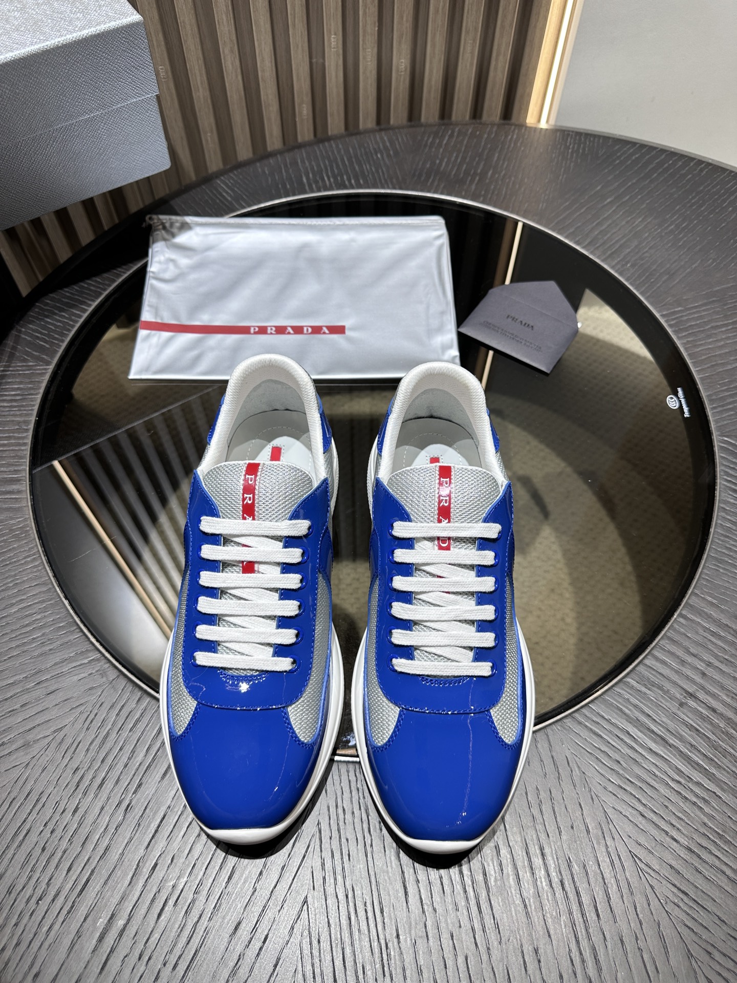 Prada America’s Cup Blue Silver 4E3400_ASZ_F0X8Y_F_G000