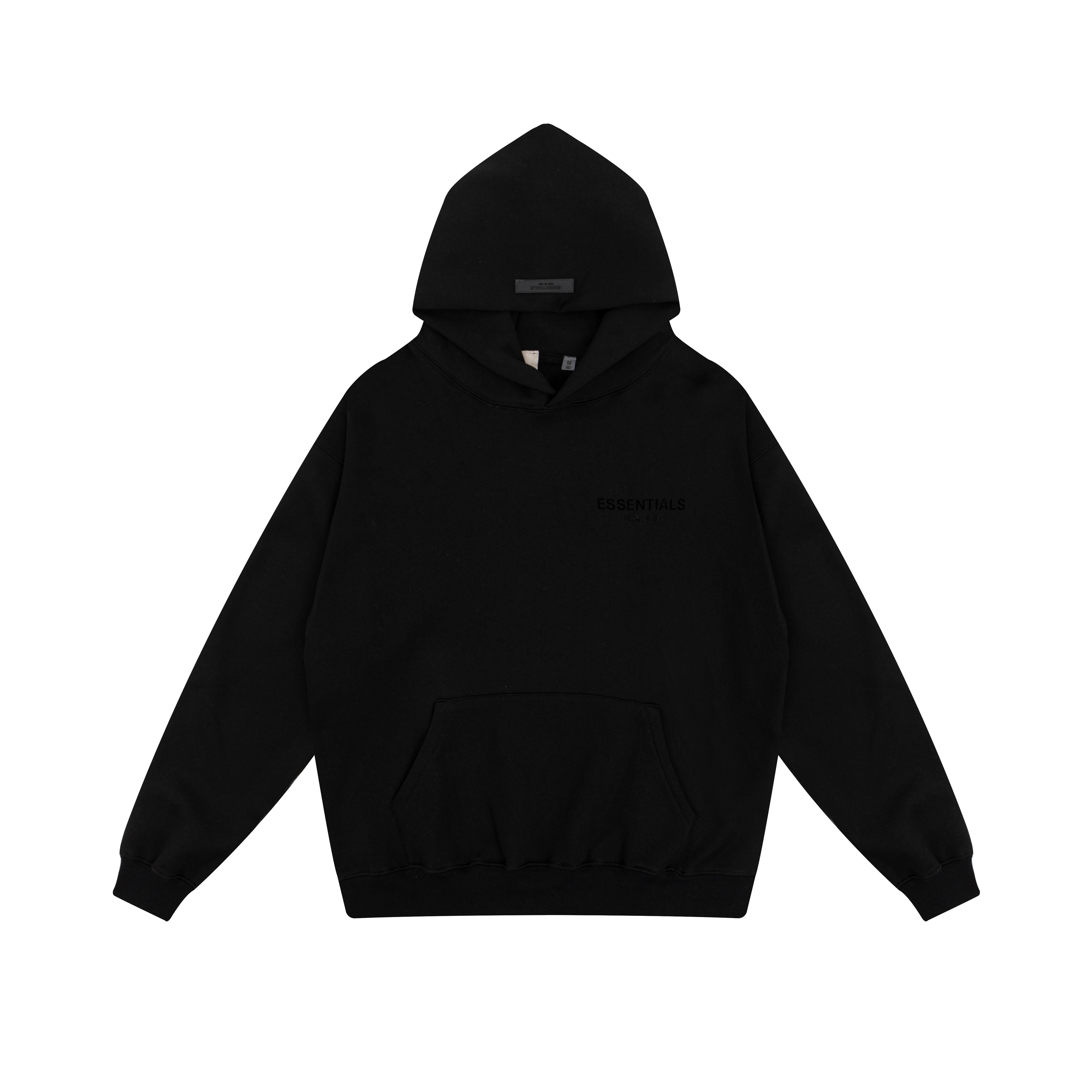 Fear of God Essentials Pullover Chest Logo Hoodie Stretch Limo/Black