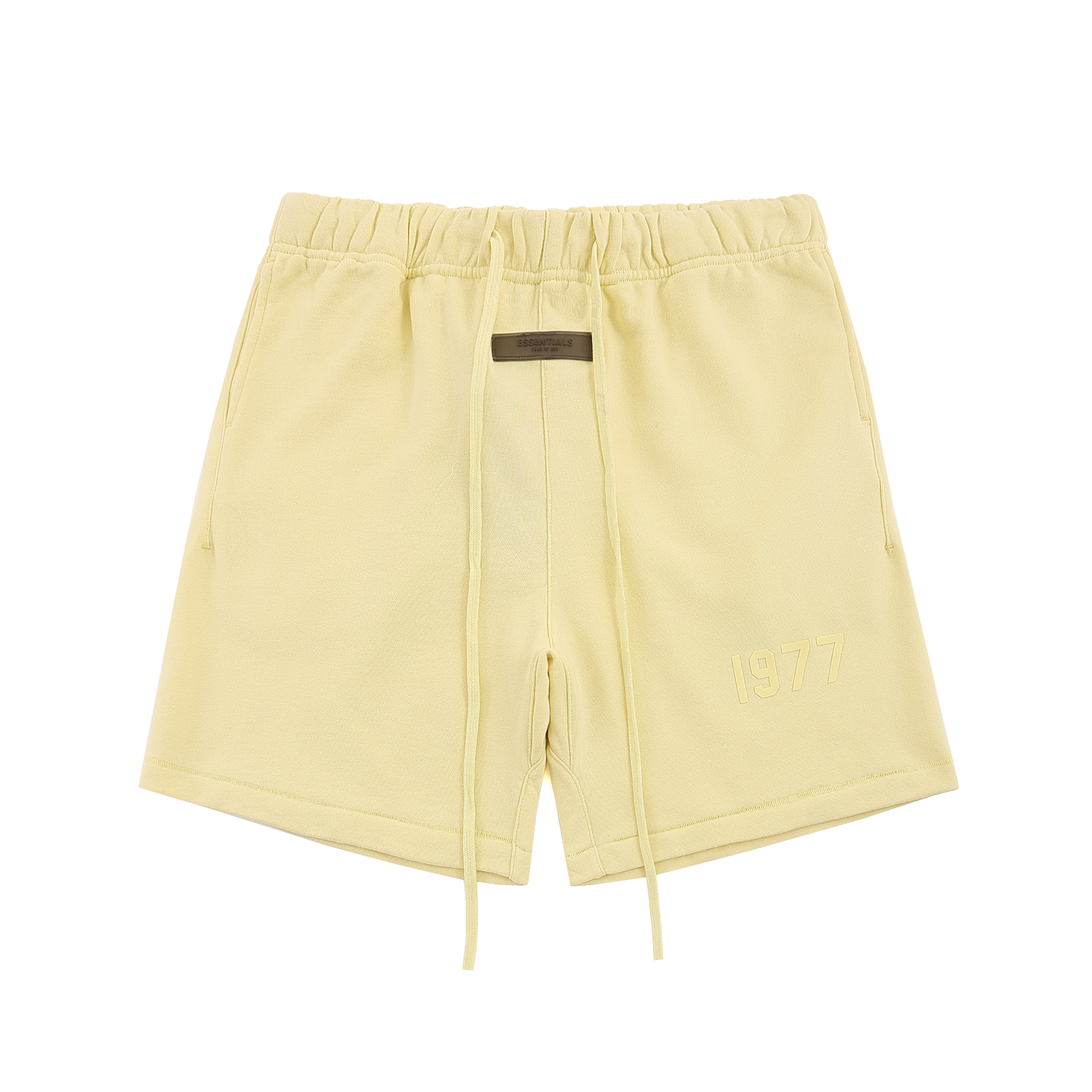Fear of God Essentials 1977 Shorts Light Yellow