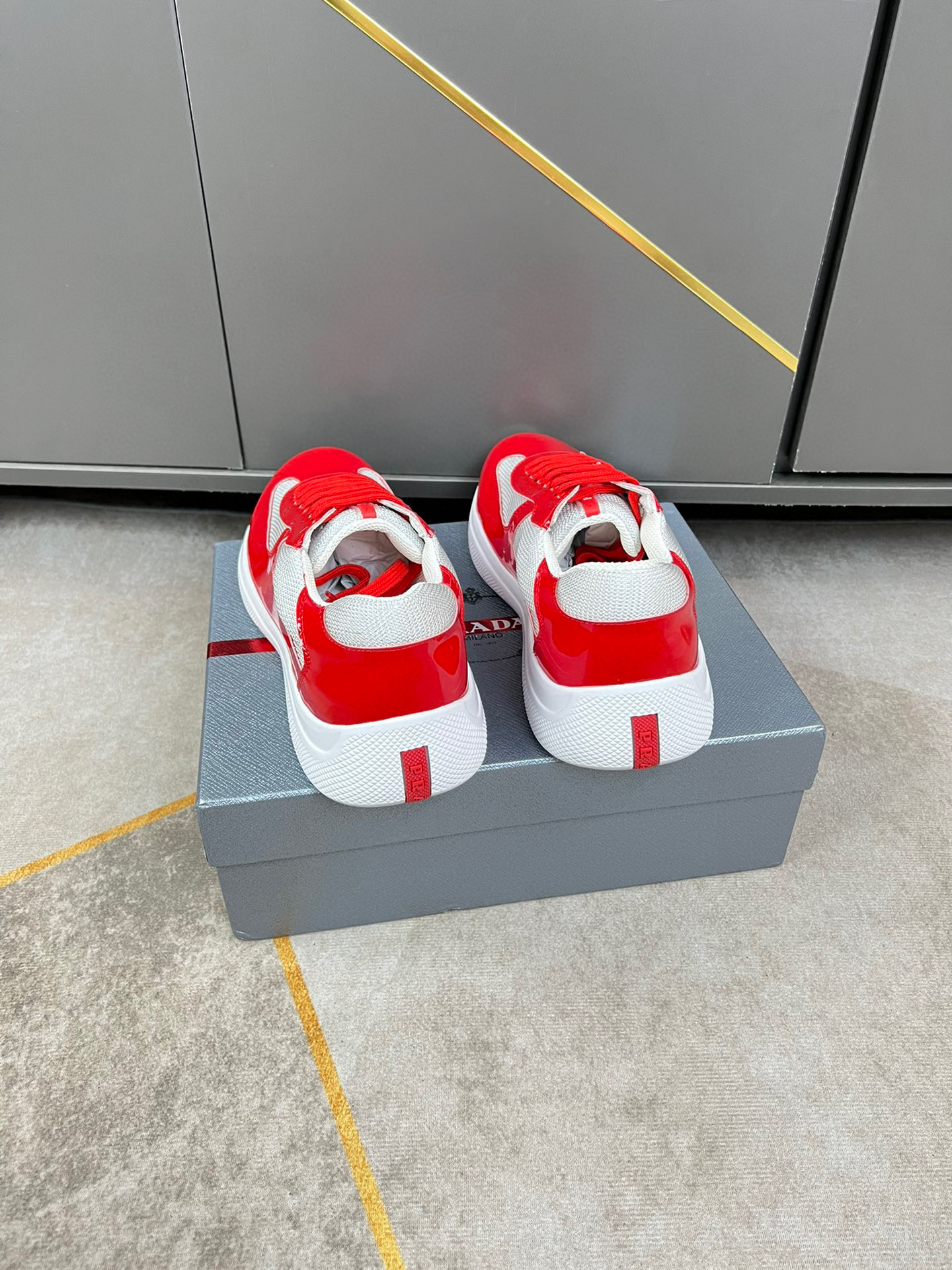 Prada America’s Cup Red Silver 4E3400_ASZ_F0F5C/4E3400_ASZ_F0F5C_F_G000