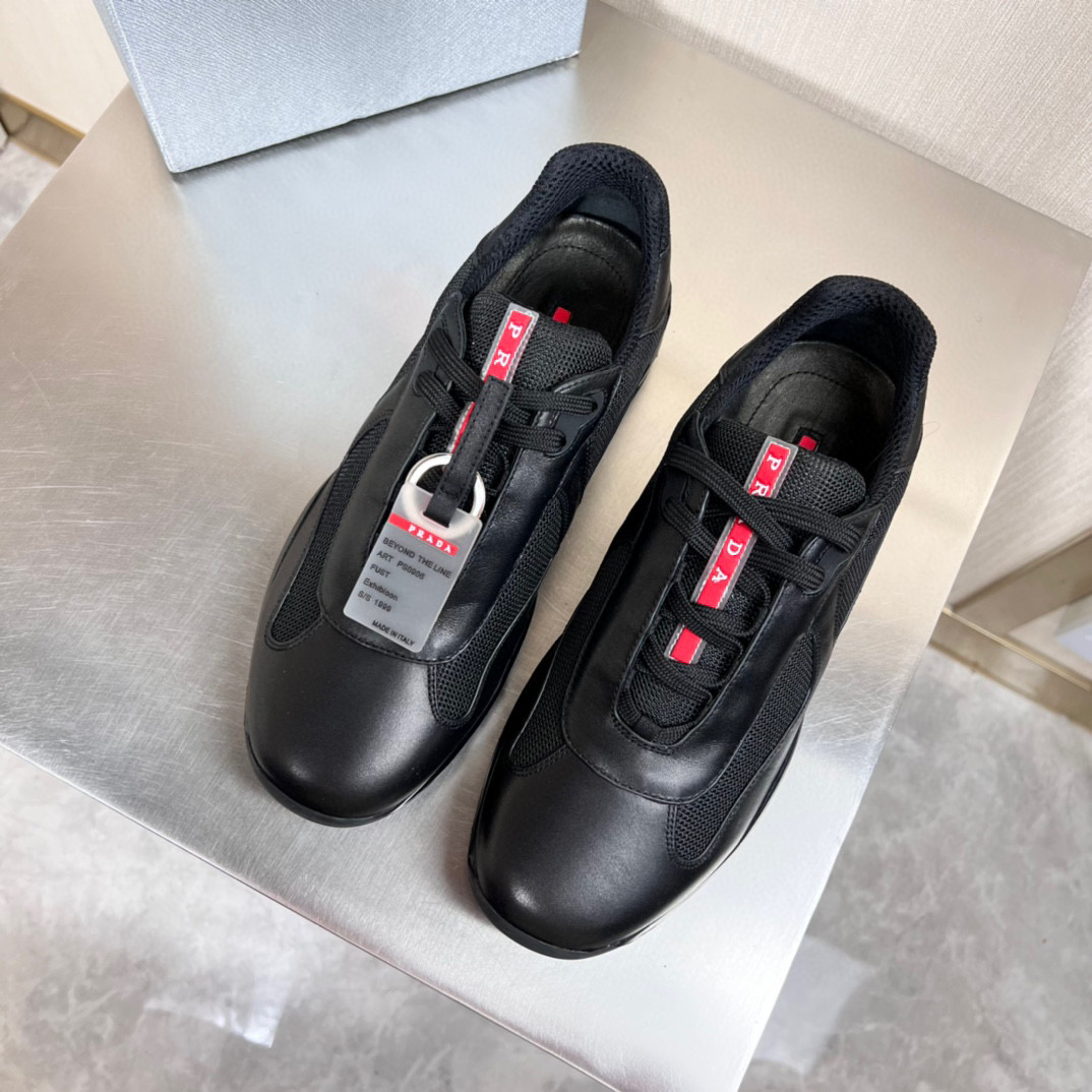 Prada America’s Cup Original Sneakers Black PS0906_5RU_F073A
