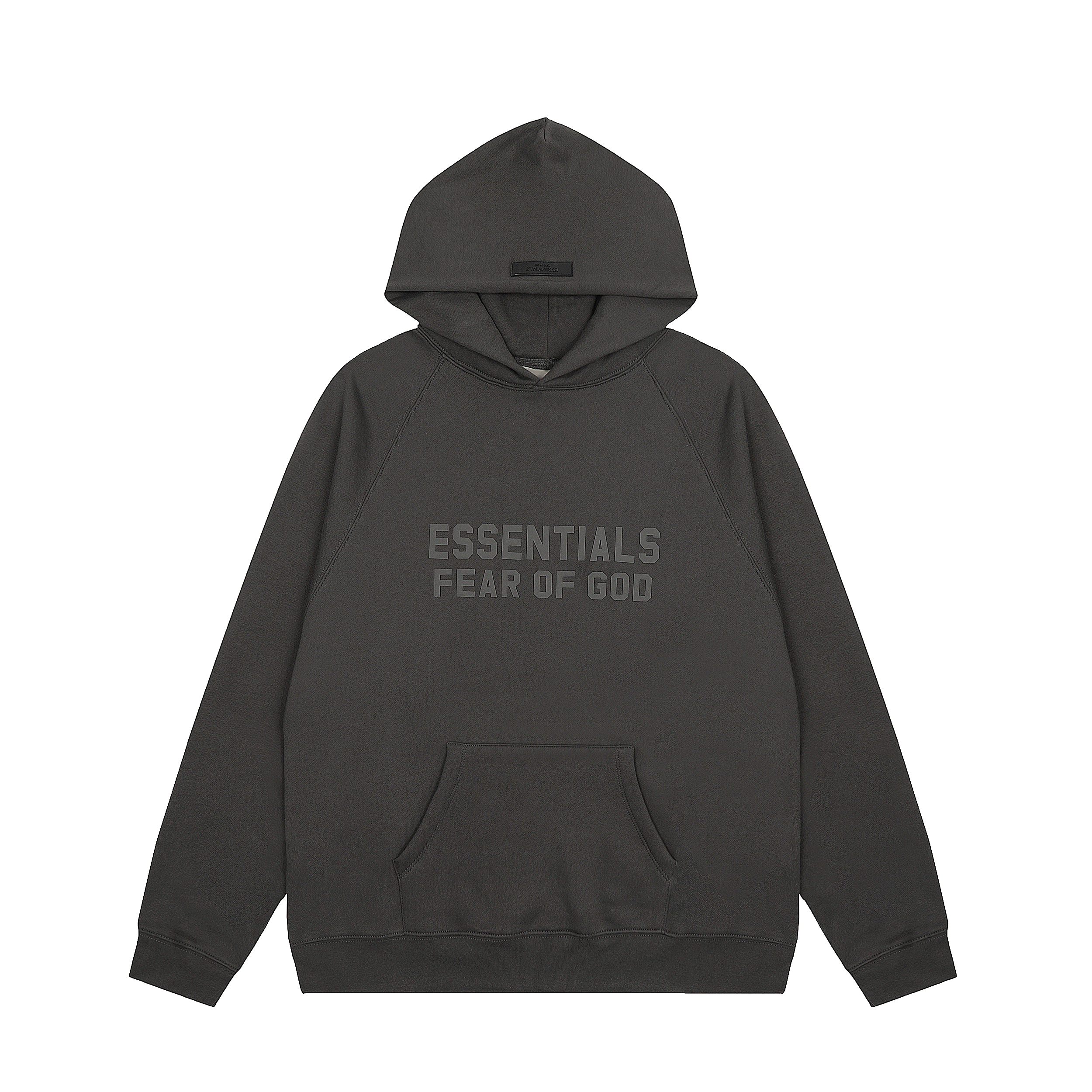 Fear of God Essentials Hoodie Off Black
