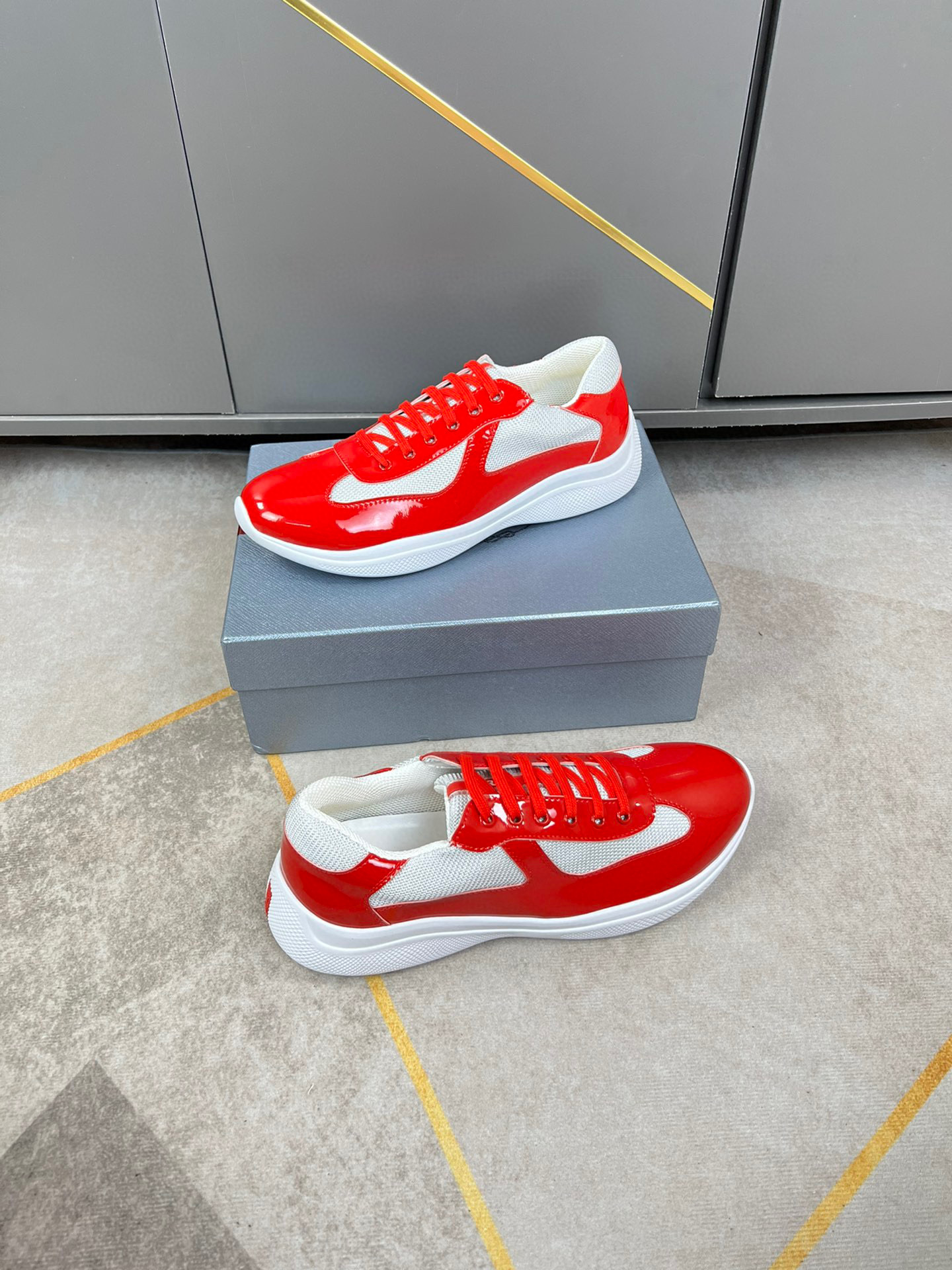 Prada America’s Cup Red Silver 4E3400_ASZ_F0F5C/4E3400_ASZ_F0F5C_F_G000