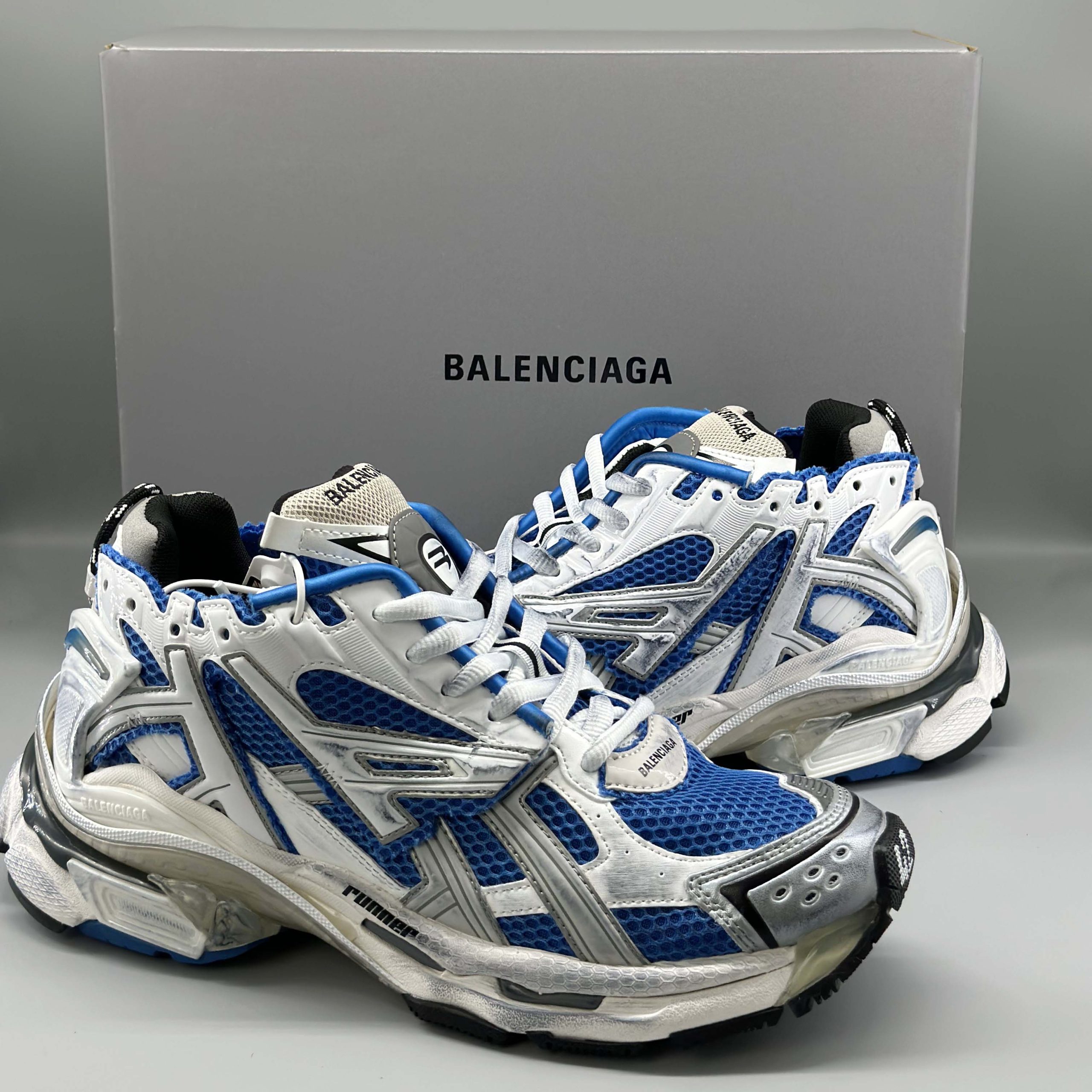 Balenciaga Runner Blue Grey