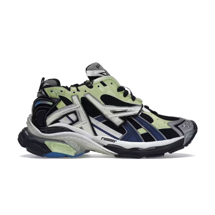Balenciaga Runner Green Blue Black Grey