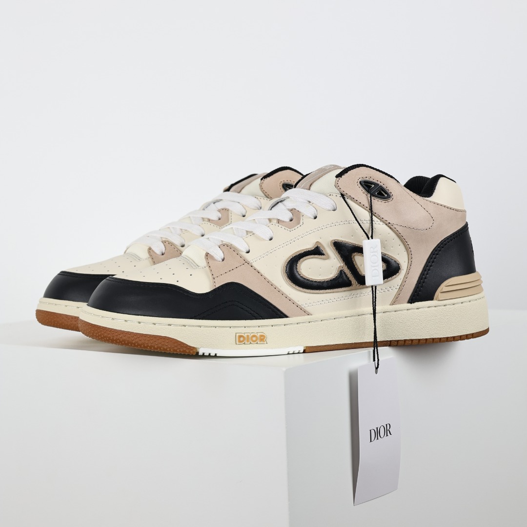 Dior B57 Mid Dior Oblique Cream Black 3SH141ZXT H169