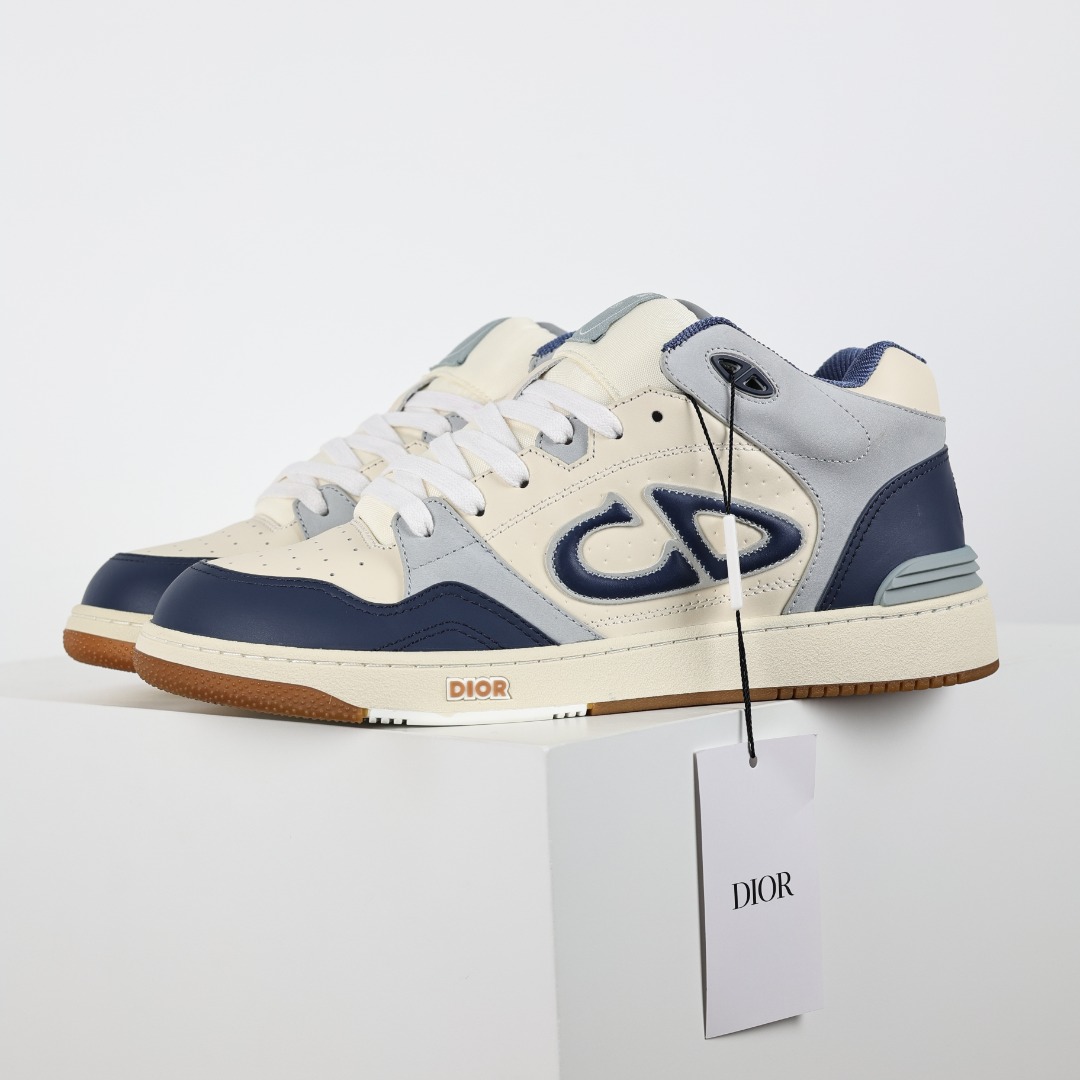 Dior B57 Mid Dior Oblique Blue Beige 3SH141ZXT H561