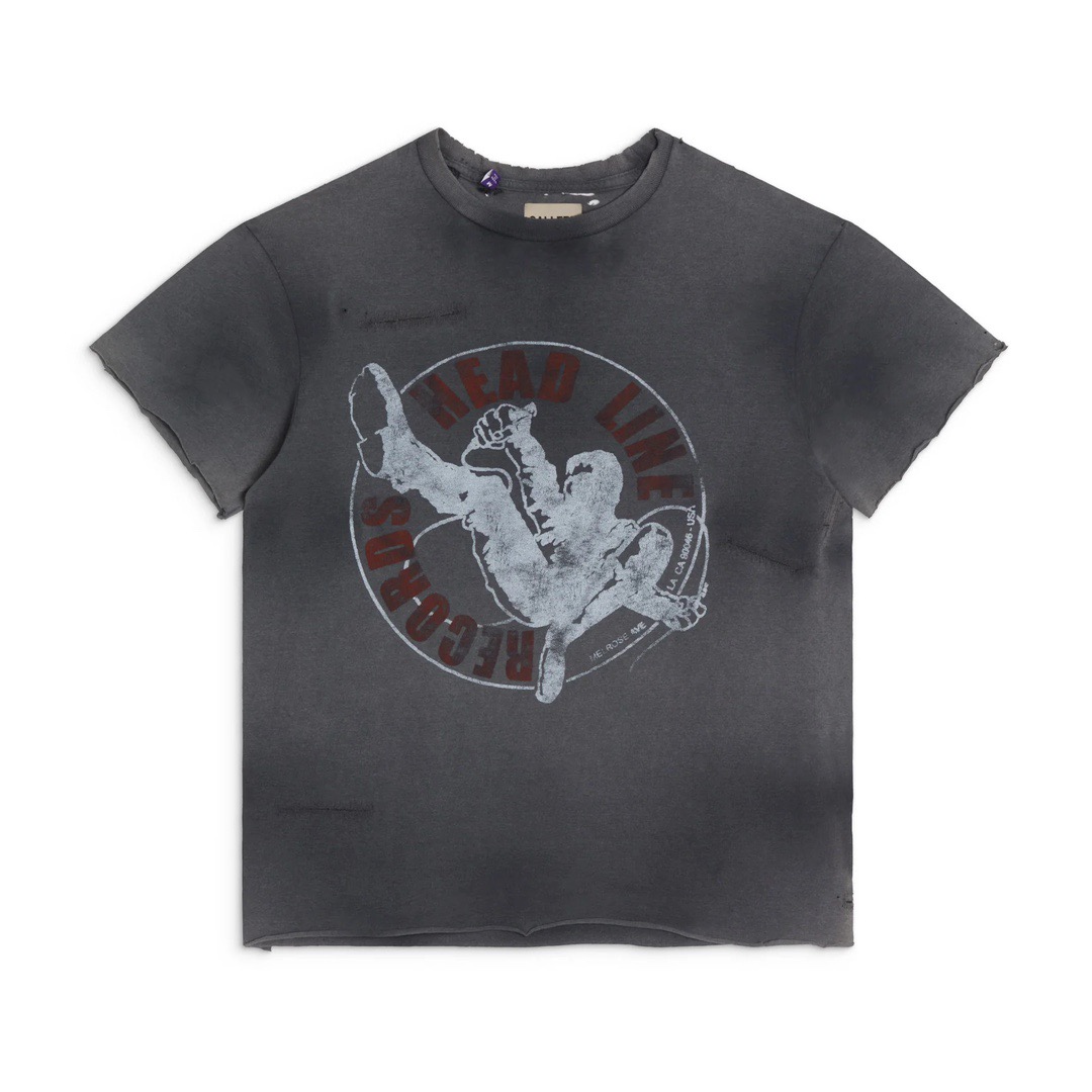 Gallery Dept. Logo Records T-shirt Grey GALL00150
