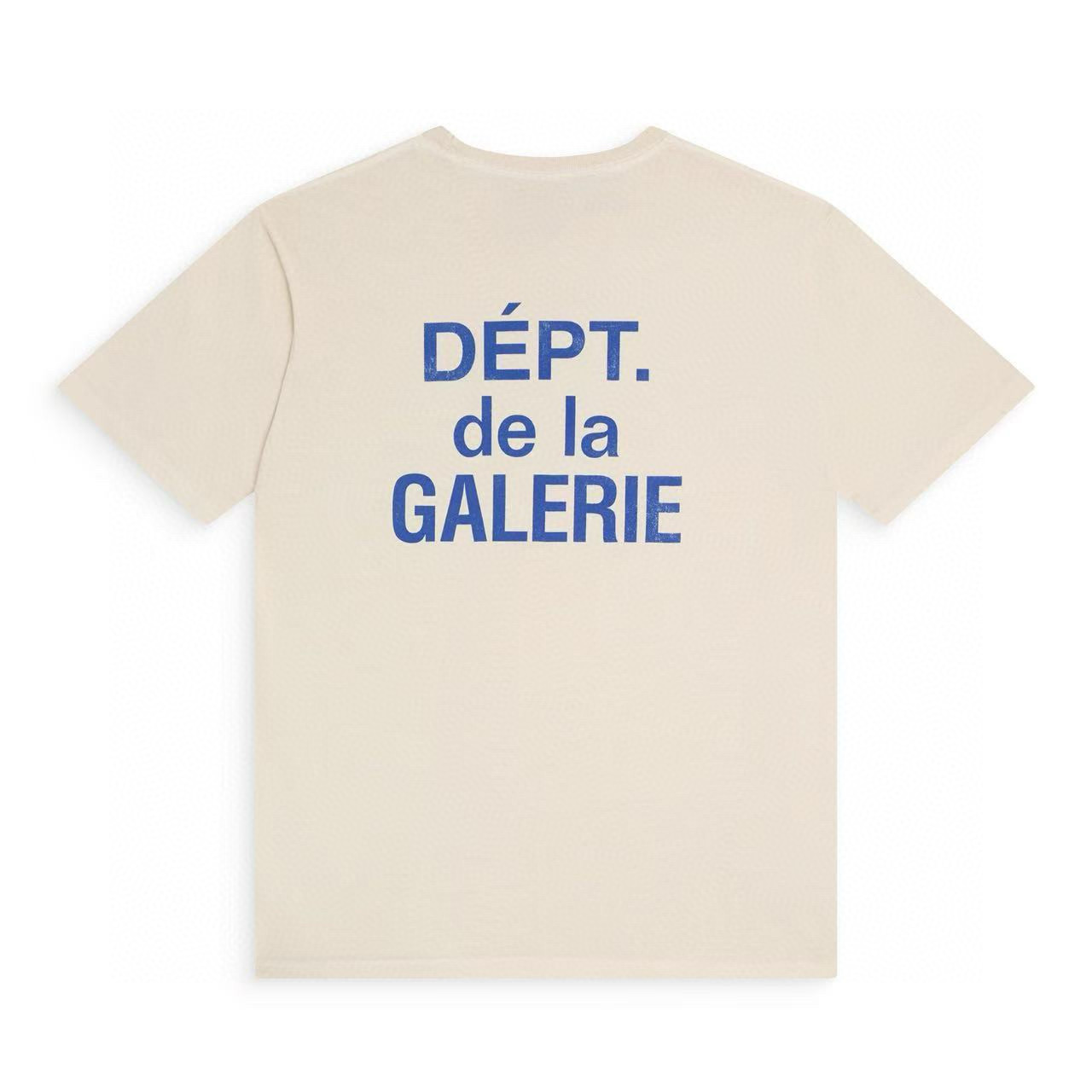Gallery Dept. French Tee Cream Blue FT-1000