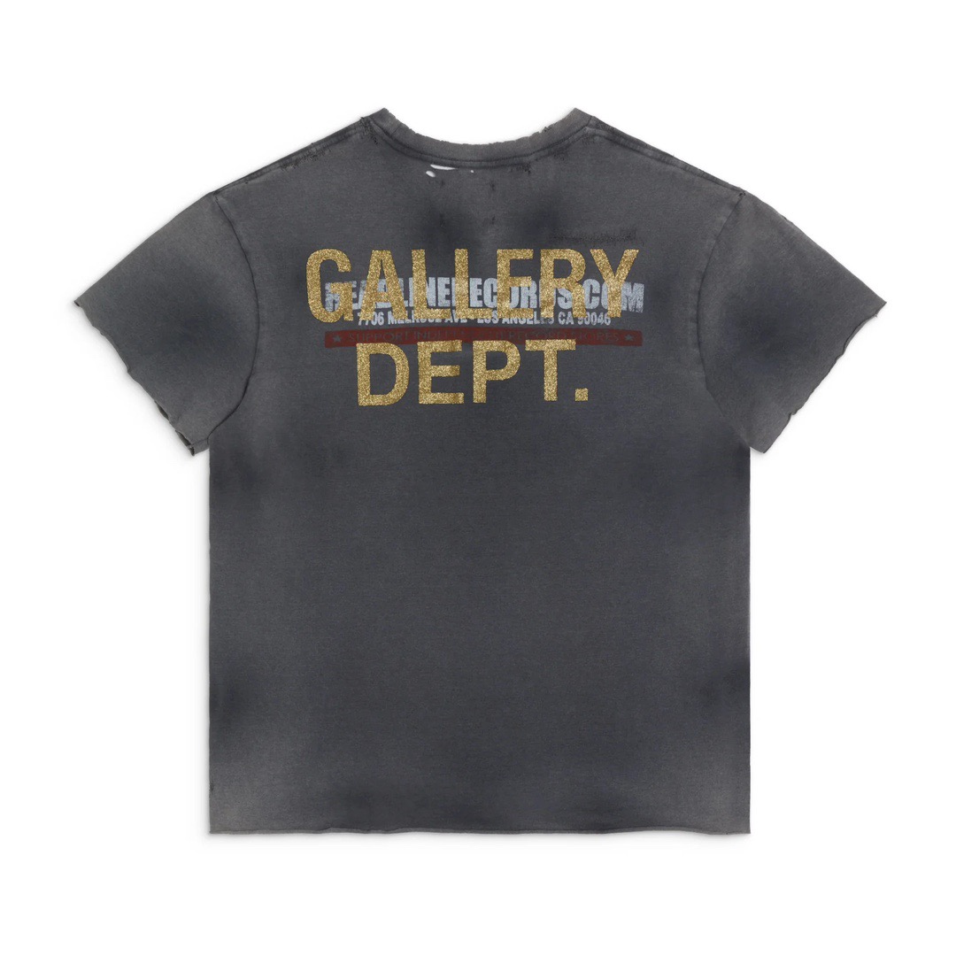Gallery Dept. Logo Records T-shirt Grey GALL00150