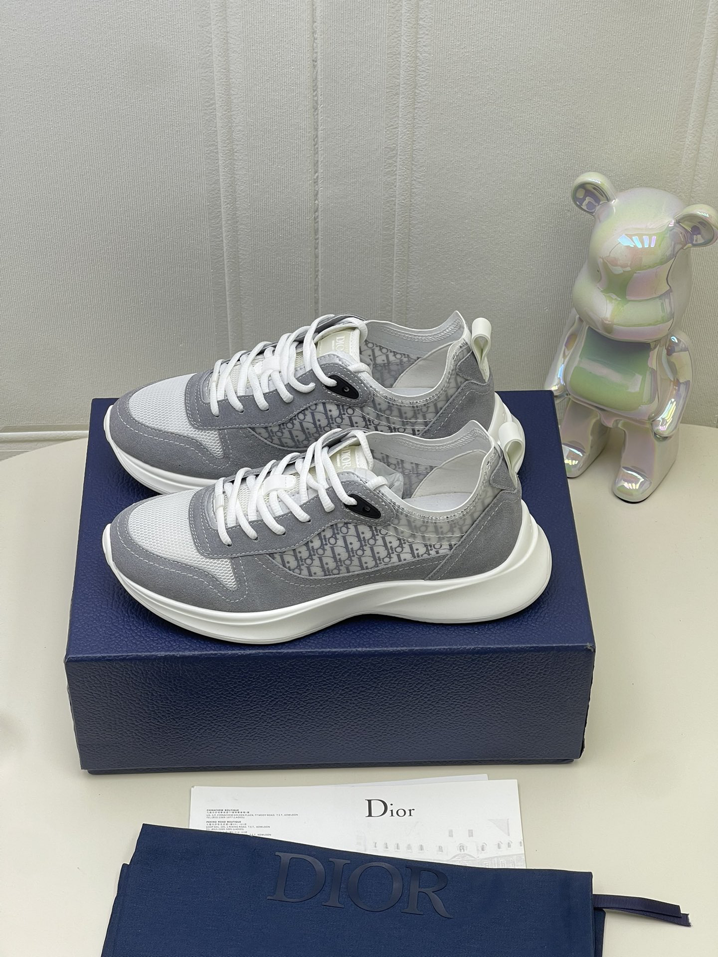 Dior B25 Runner Grey 3SN283ZMI_H865