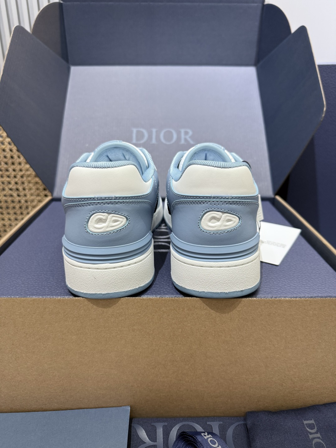 Dior B57 Low Dior Oblique Light Blue 3SN318ZXU H516