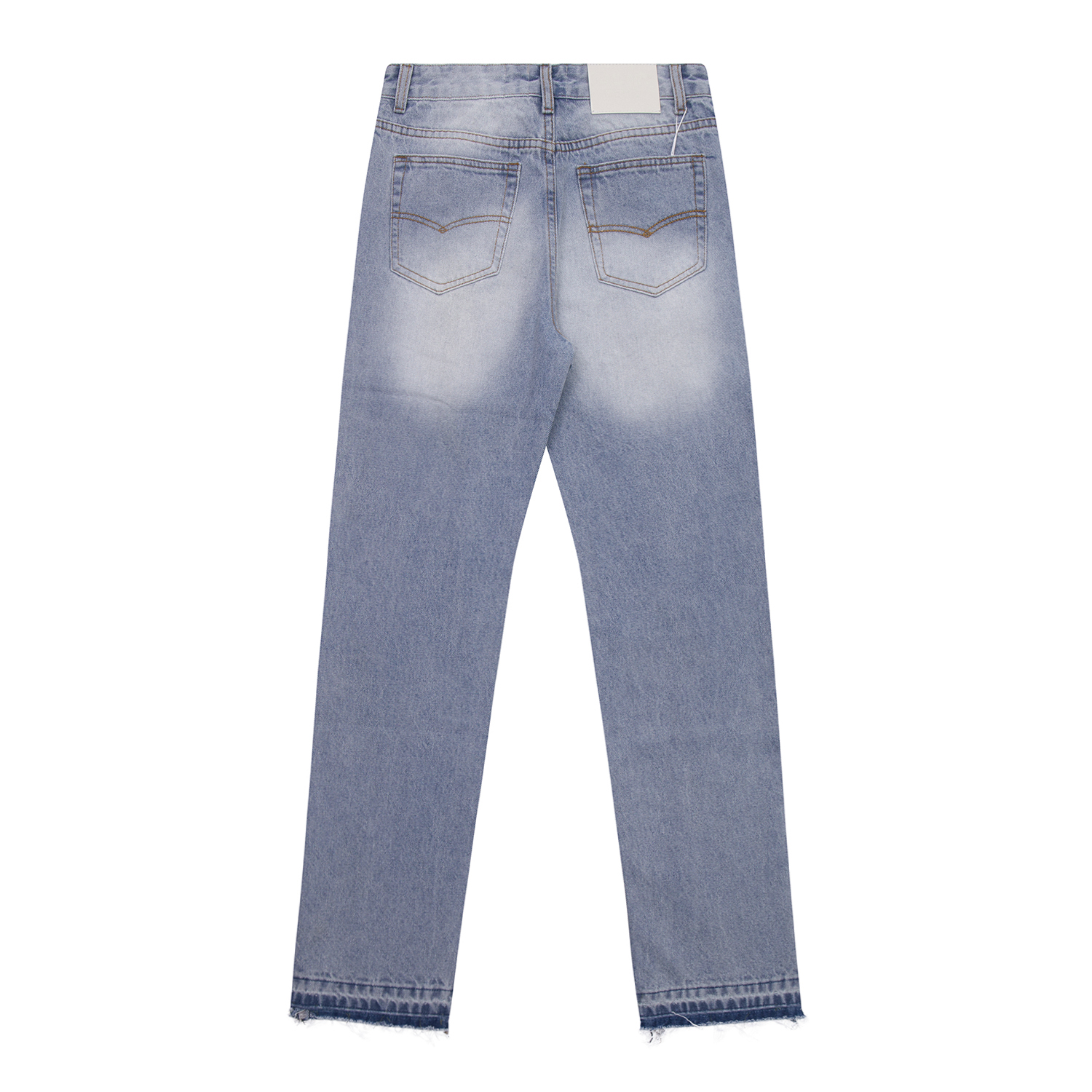 Gallery Dept. Basic Washed Straight Leg Jeans Blue YC00115