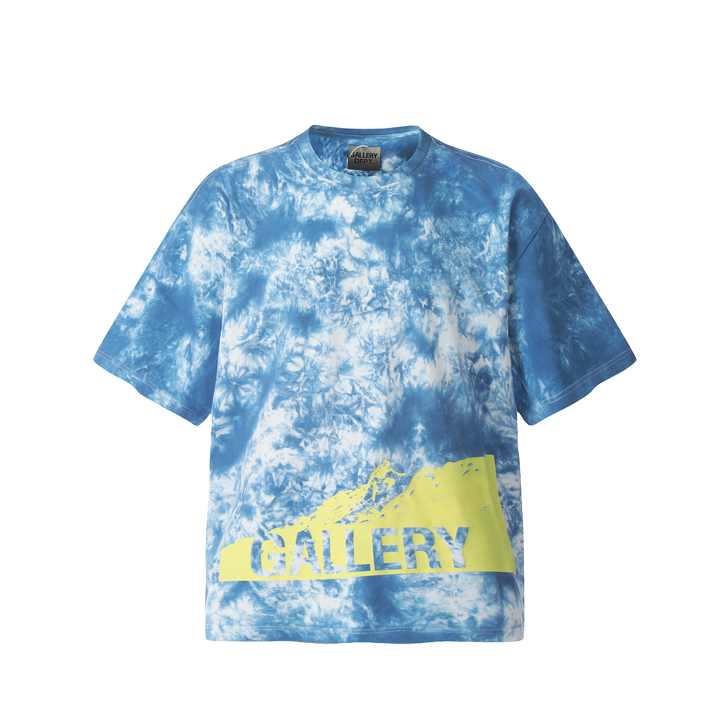 Gallery Dept. Tie-dye Washed T-shirt Blue D99