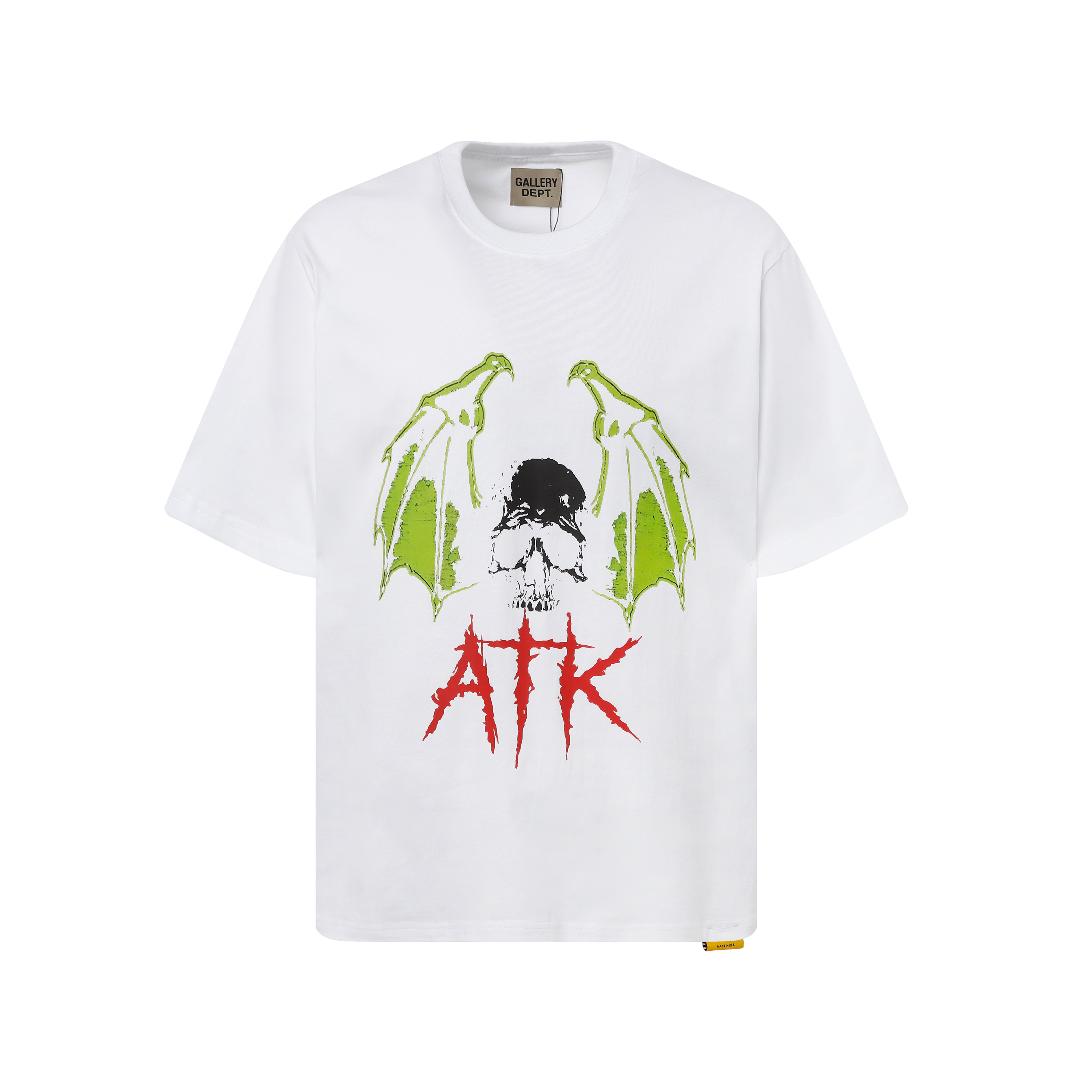 Gallery Dept. Print T-shirt White D3286