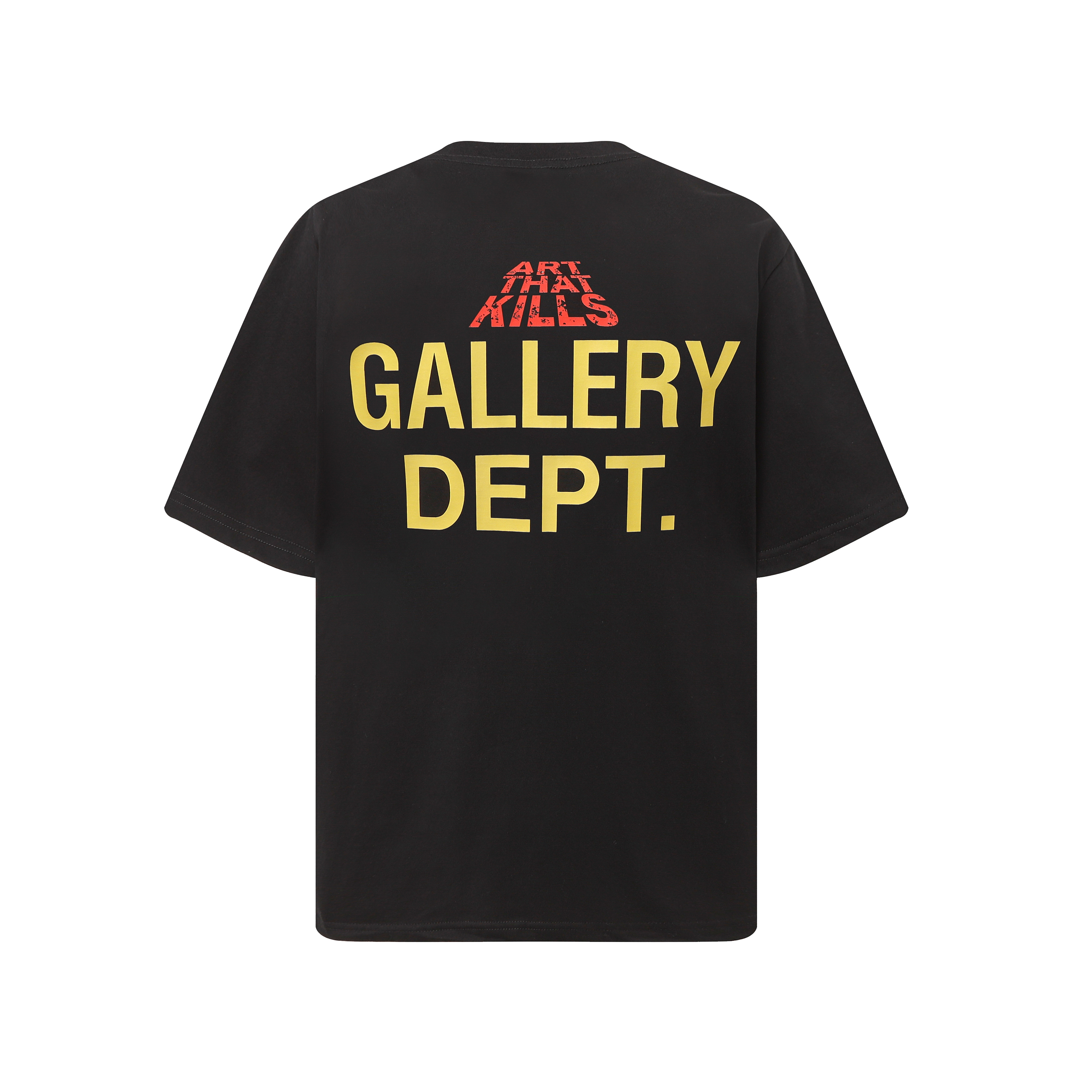 Gallery Dept. Print T-shirt Black D3286