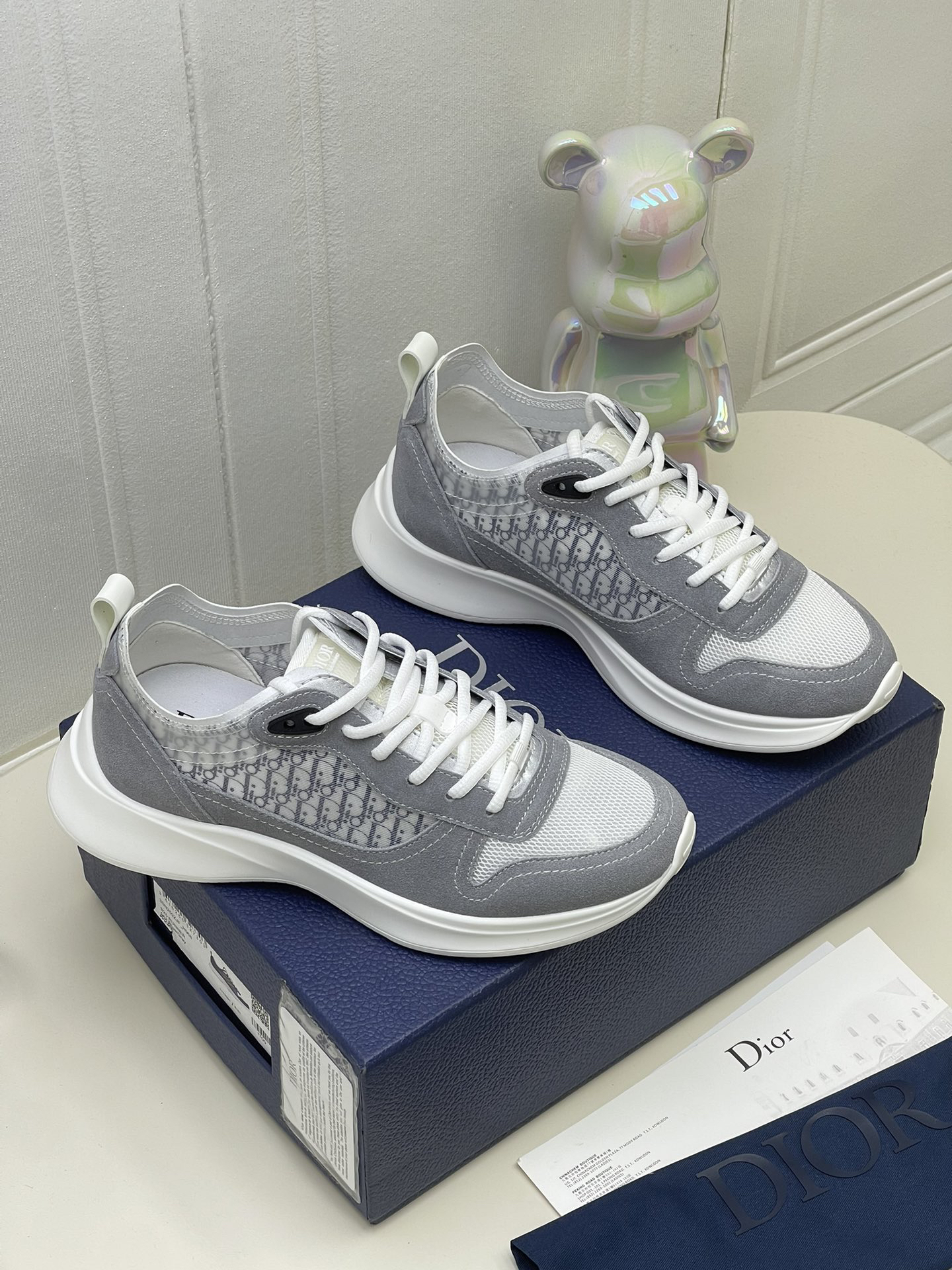 Dior B25 Runner Grey 3SN283ZMI_H865