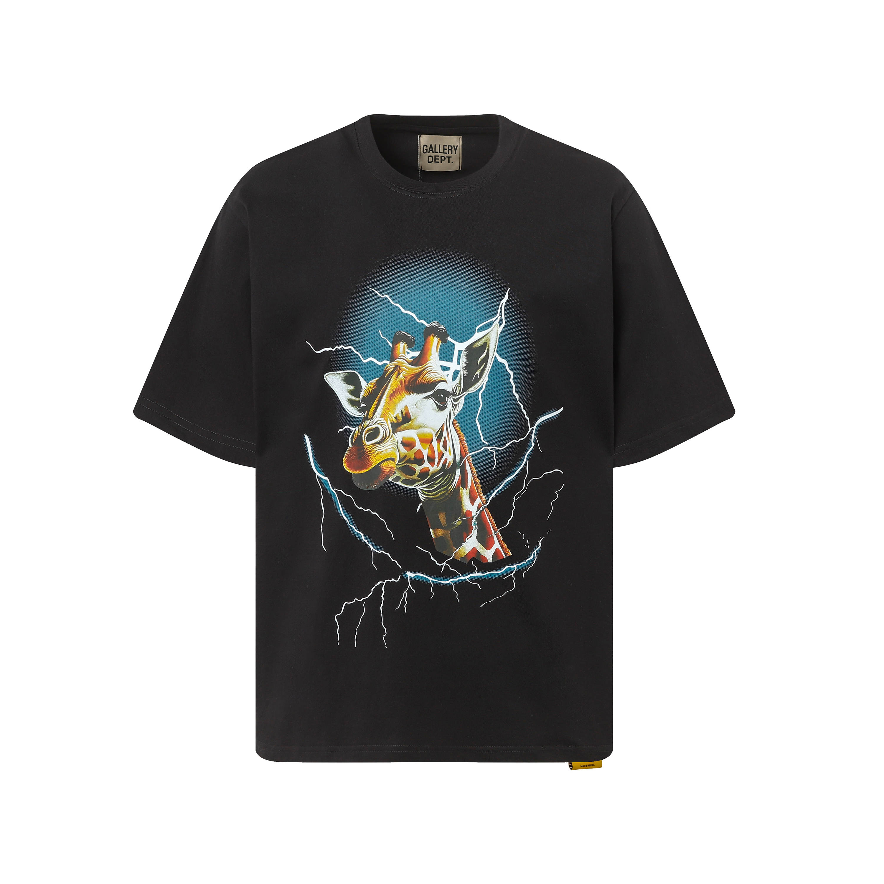 Gallery Dept. Print T-shirt Black D3285