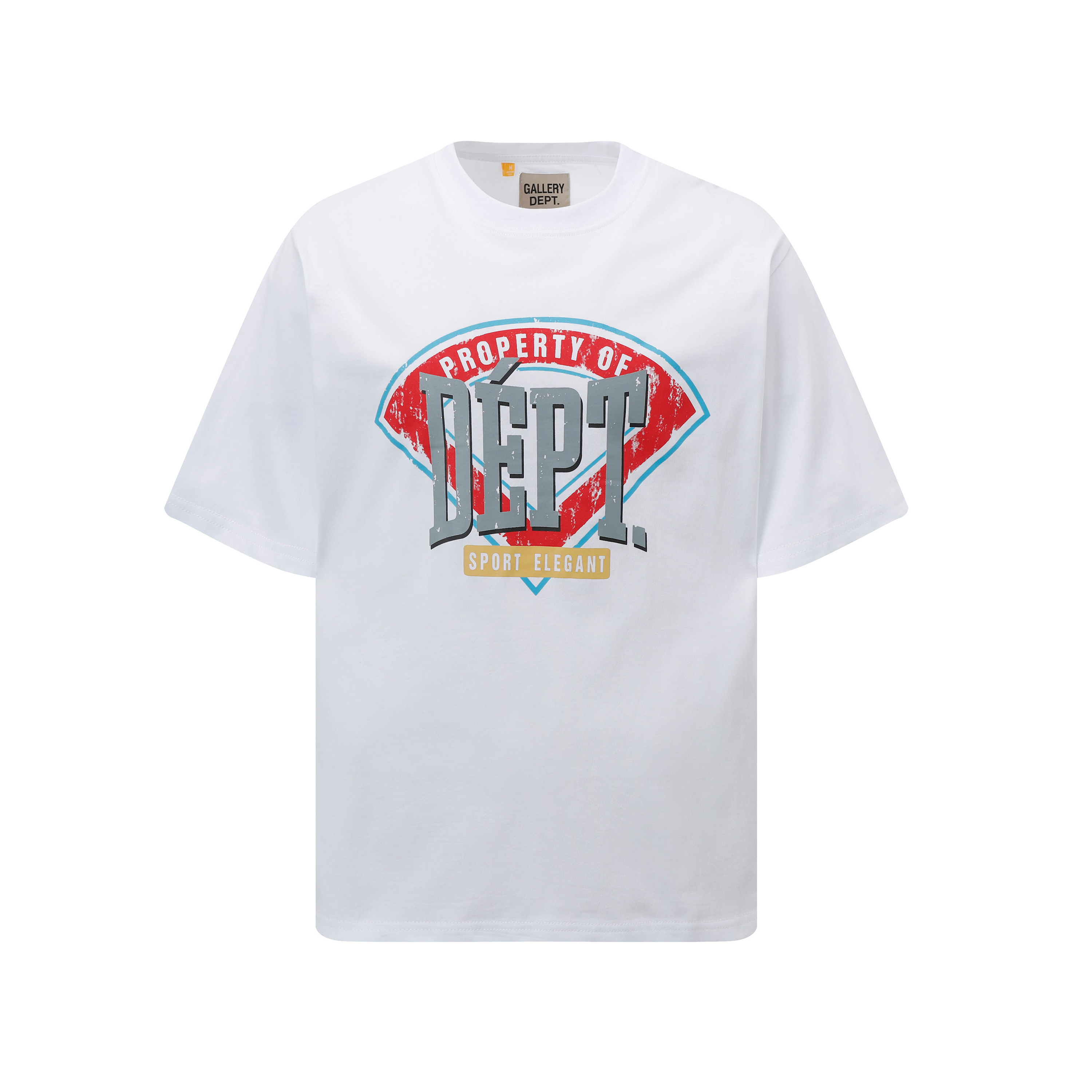 Gallery Dept. Print White T-shirt D3297