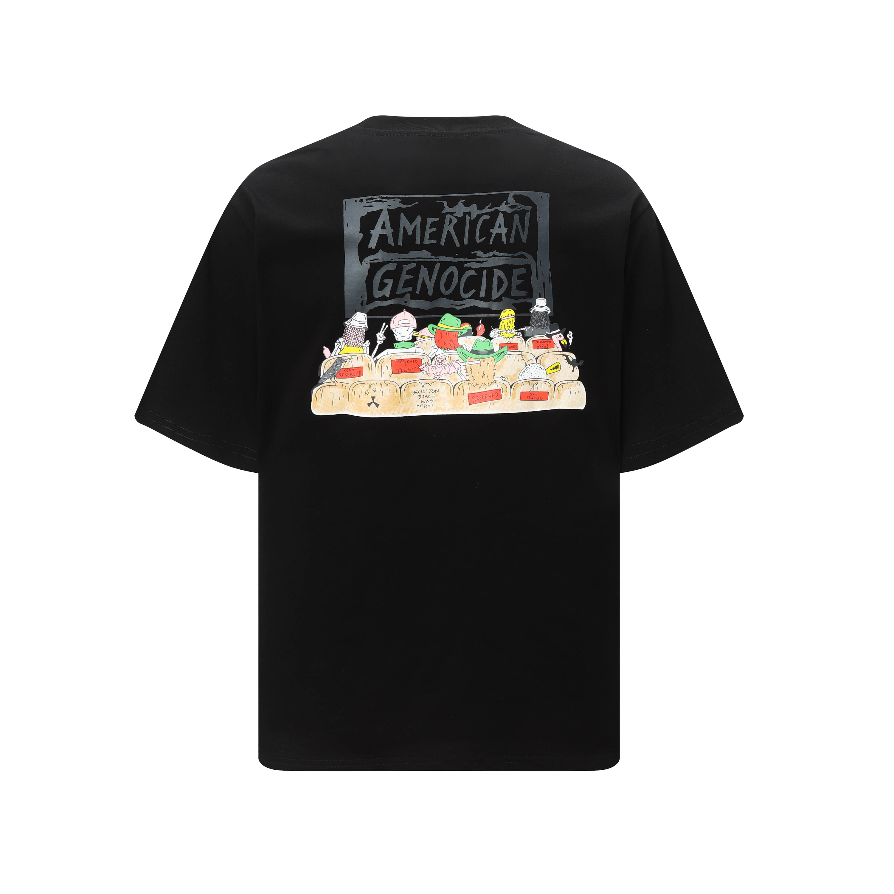Gallery Dept. Print T-shirt Black D3299