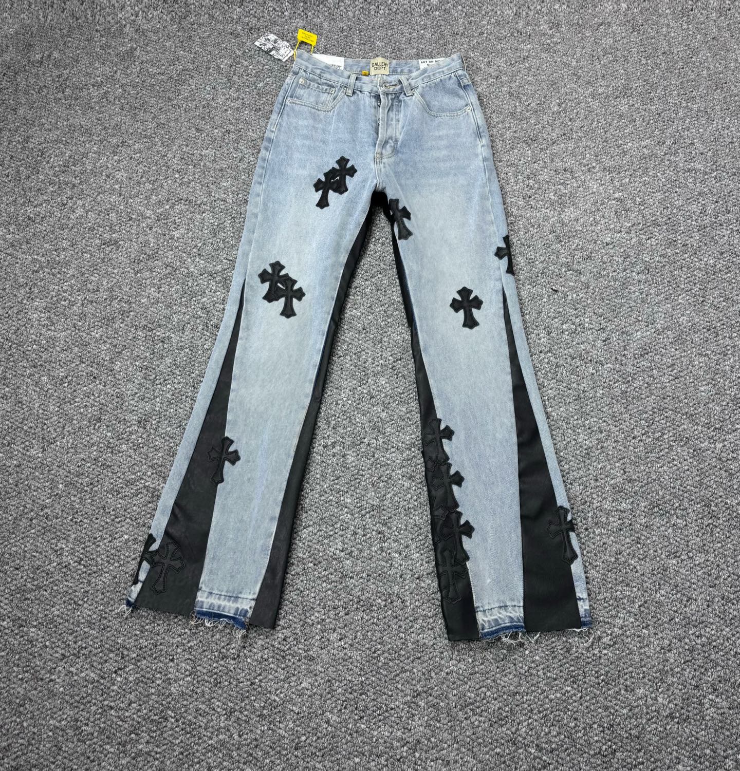 Gallery Dept. Gallery Dept. x Chrome Hearts Washed Denim Jeans H784