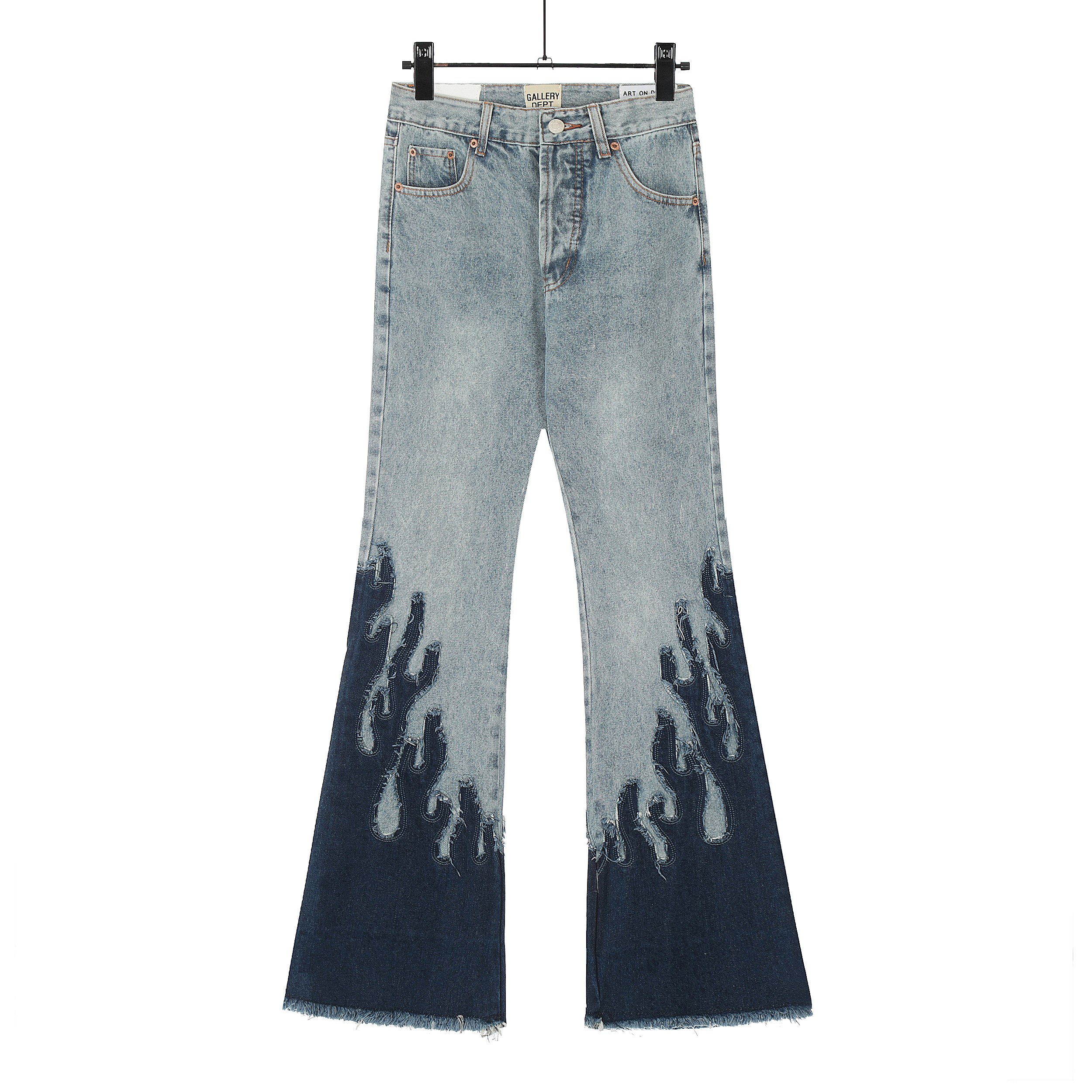 Gallery Dept. Denim Spliced Flame Wash Spliced Jeans QC00130