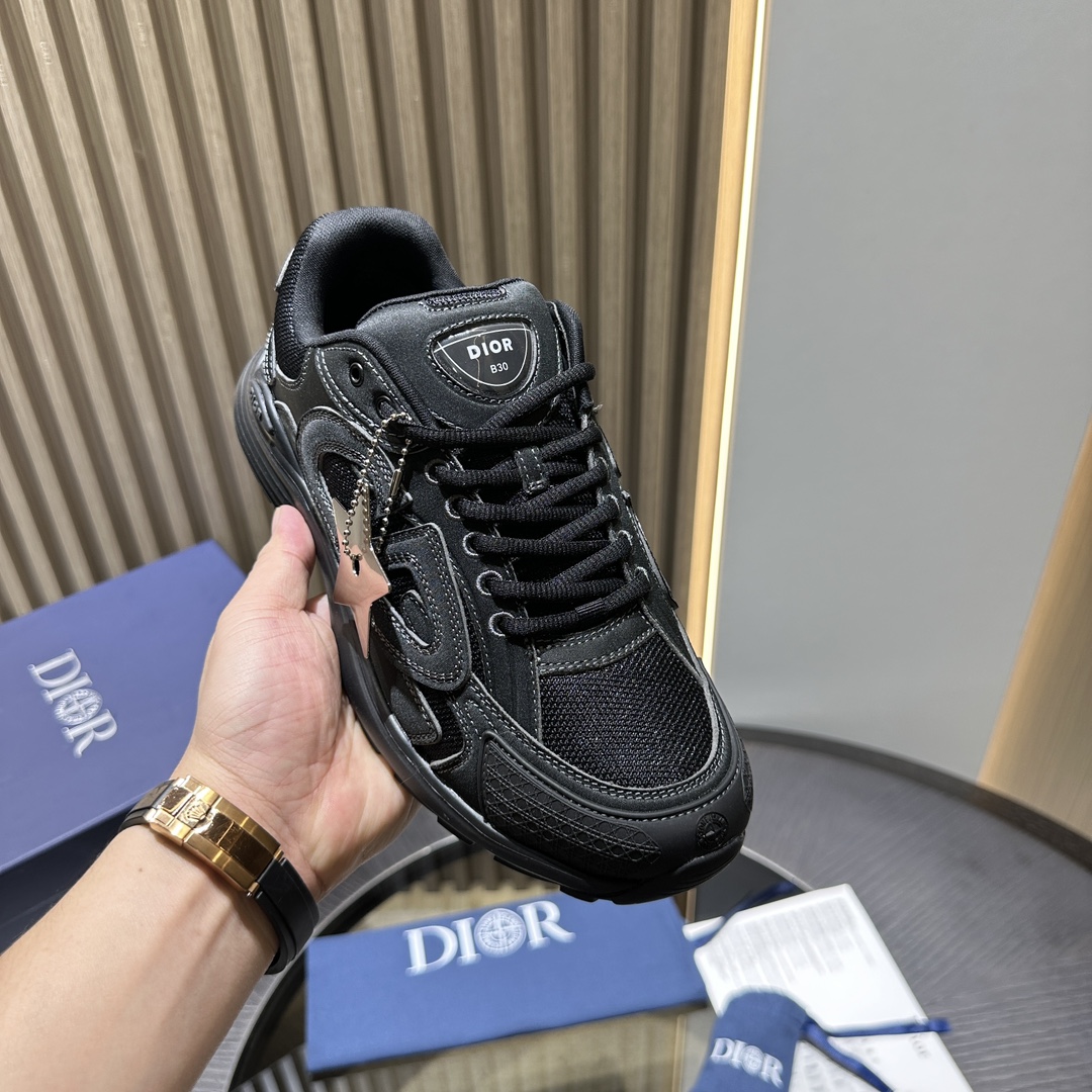 Dior x Stone Island B30 Sneaker Black 3SN279ZAN_H900