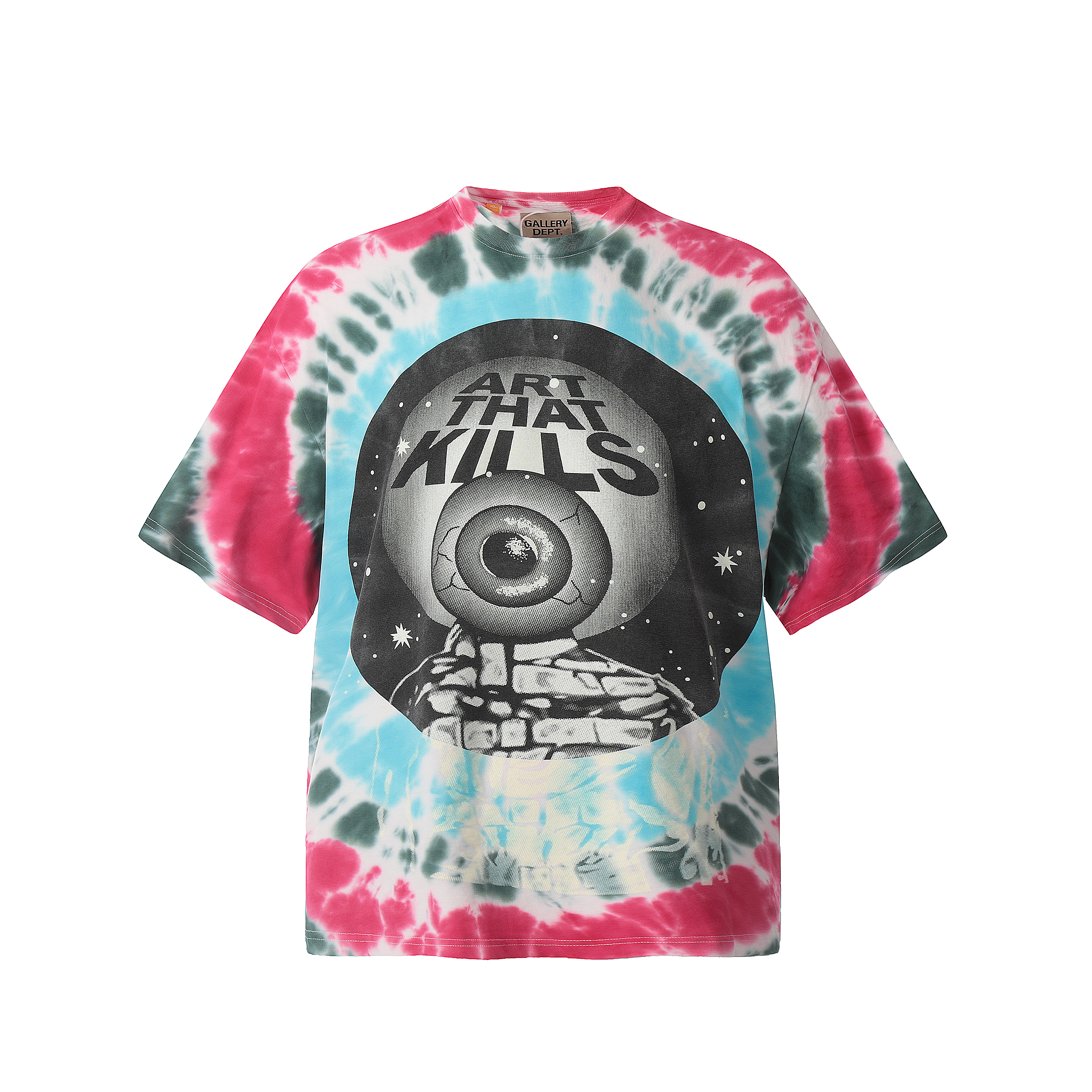 Gallery Dept. Tie-dye Washed T-shirt D86