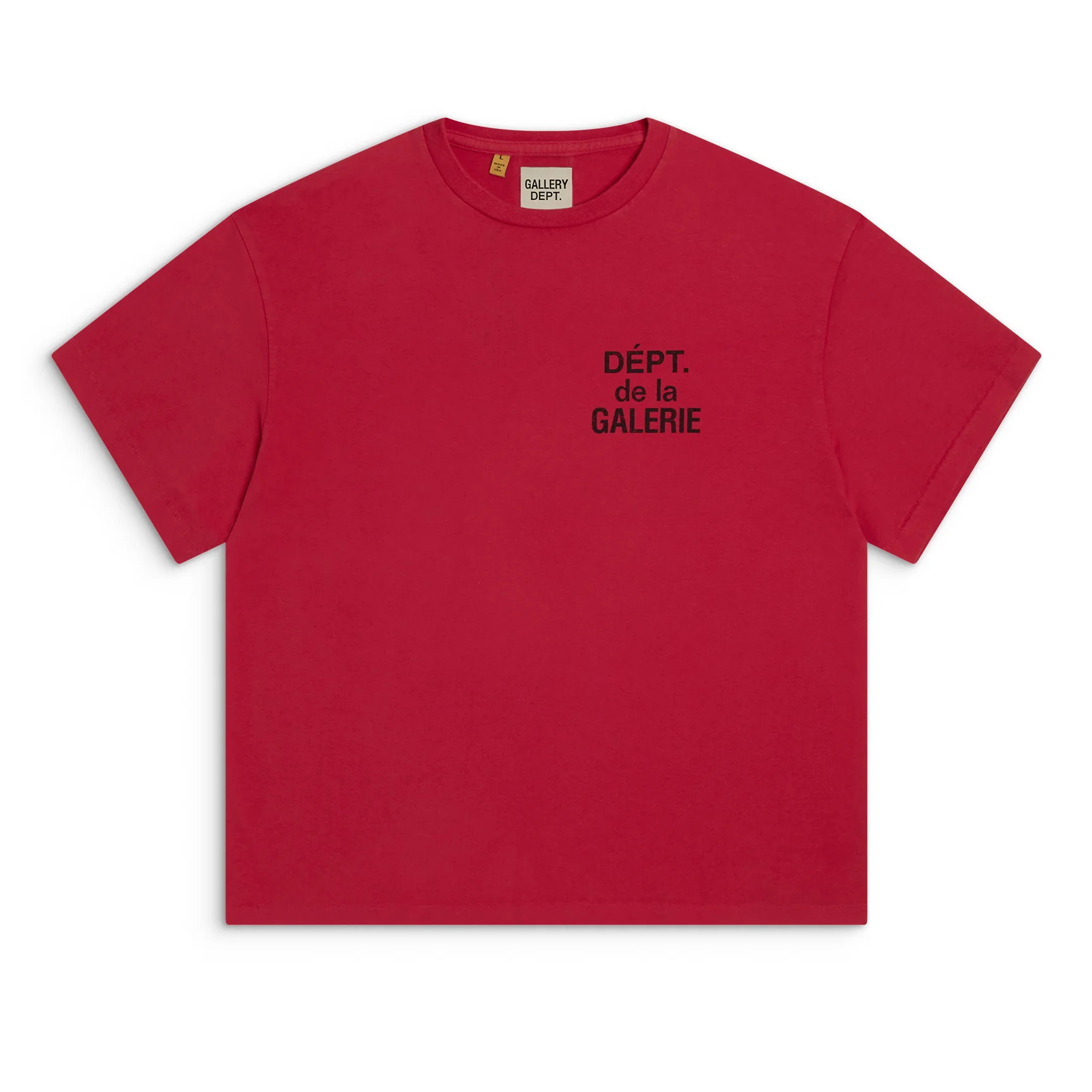 Gallery Dept. French Tee Red FT-1000