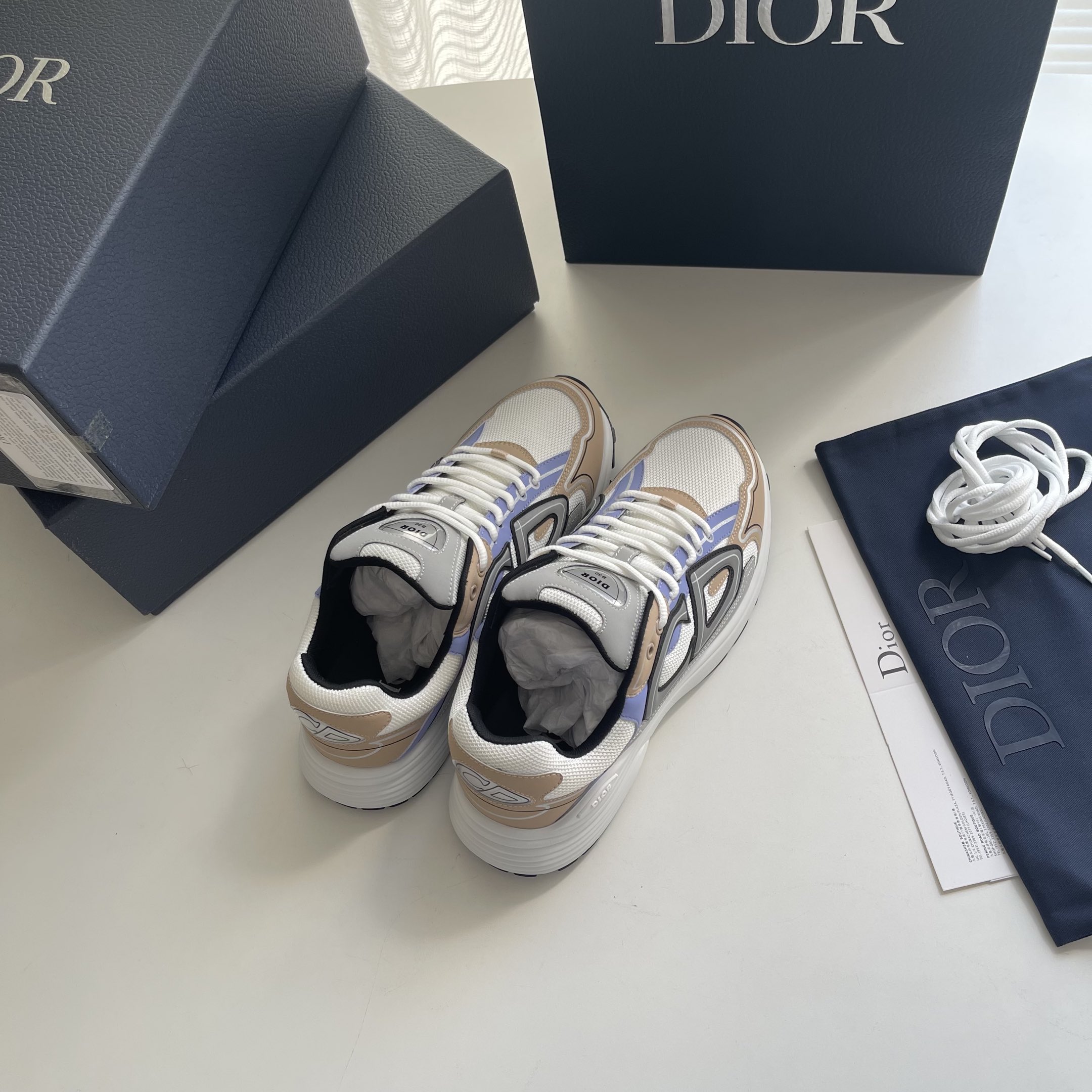 Dior B30 White Beige Blue Olive 3SN279ZMC_H866