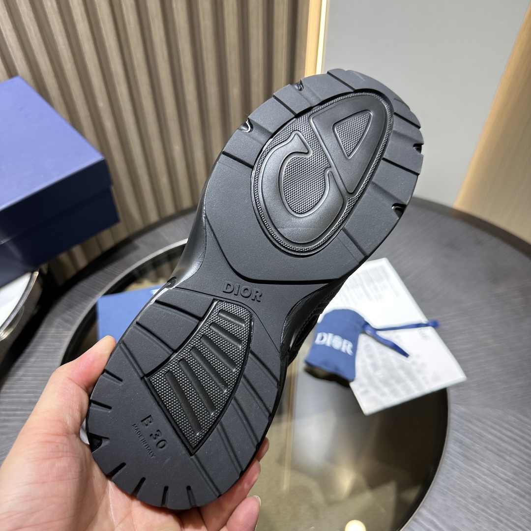 Dior x Stone Island B30 Sneaker Black 3SN279ZAN_H900