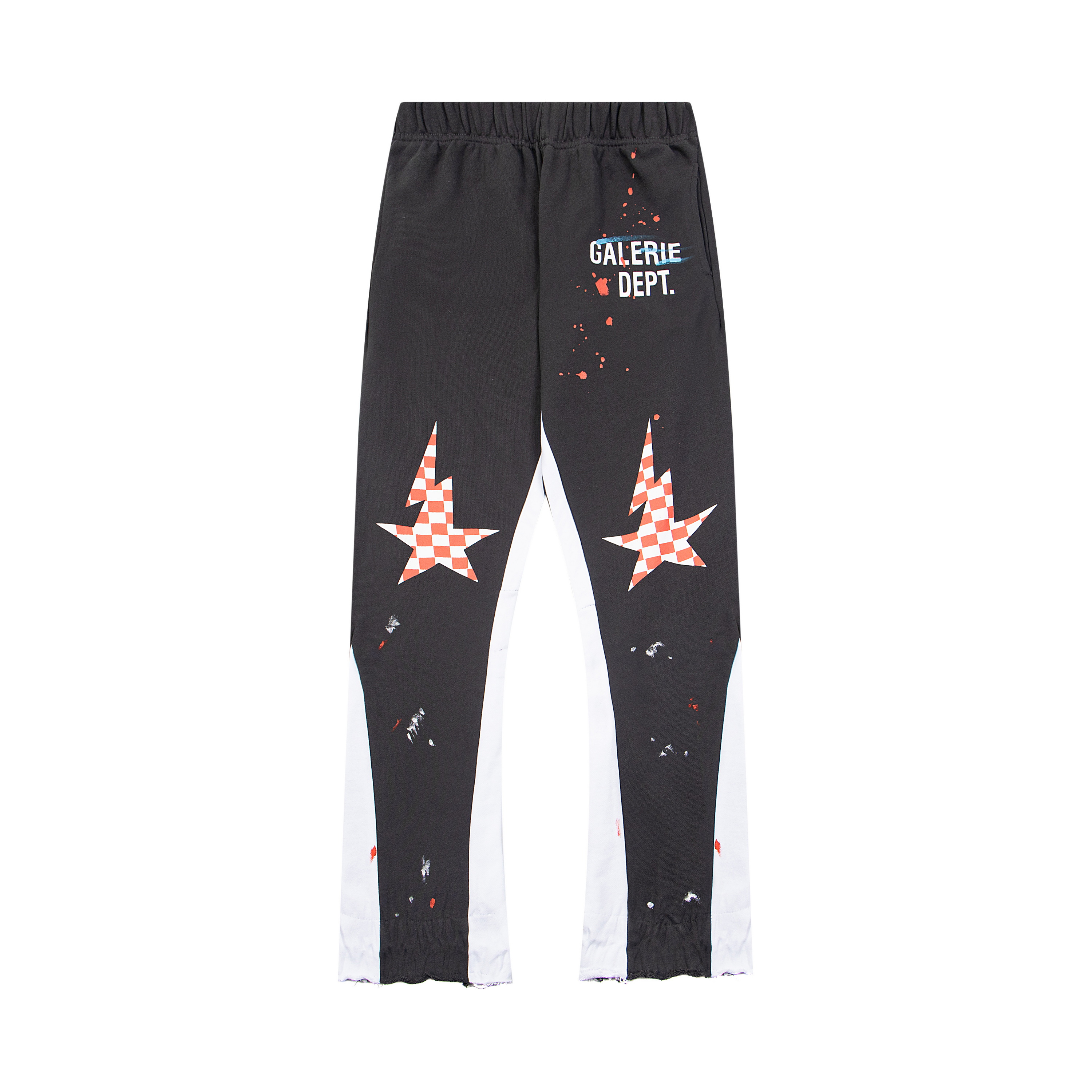 Gallery Dept. Splash Ink Sweatpants Dark Grey G466#