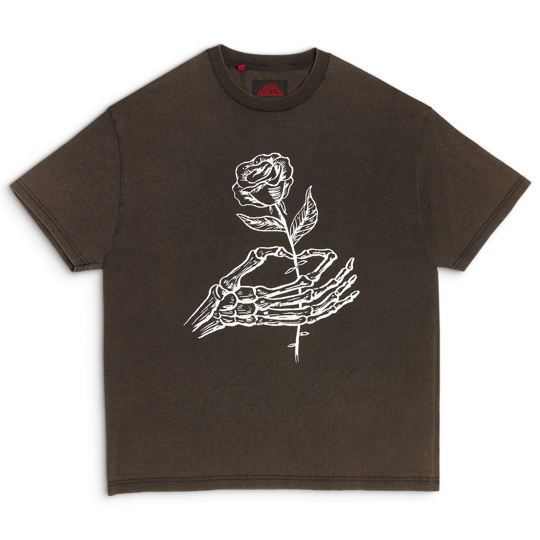 Gallery Dept. Logo Records T-shirt Brown GALL00130