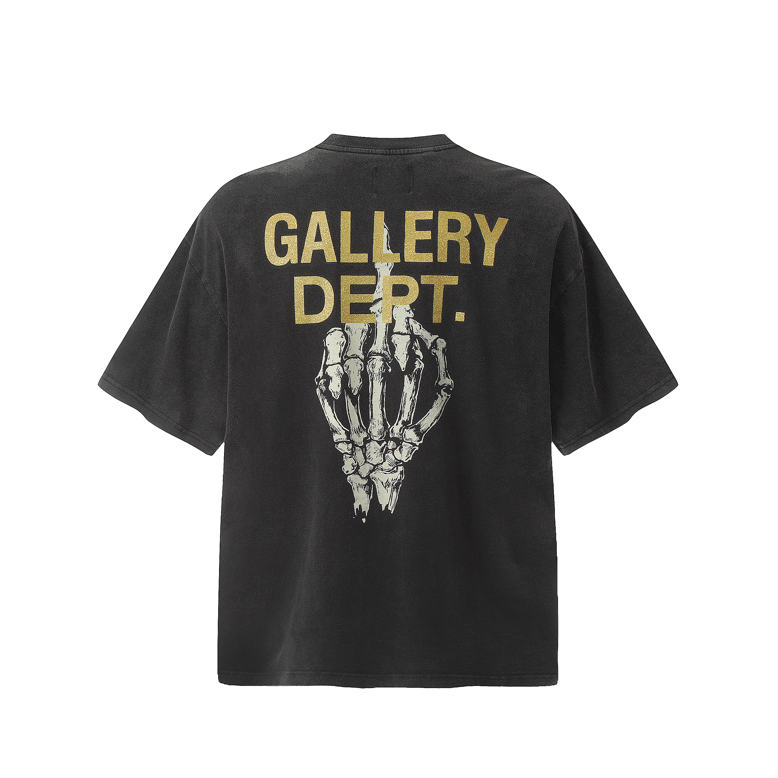 Gallery Dept. Print T-shirt Black D48